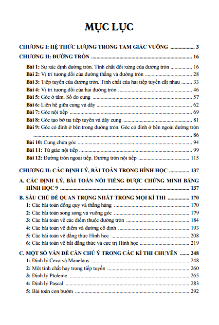 cẩm nang chinh phục kì thi lớp 10 - hình học - Ảnh 3