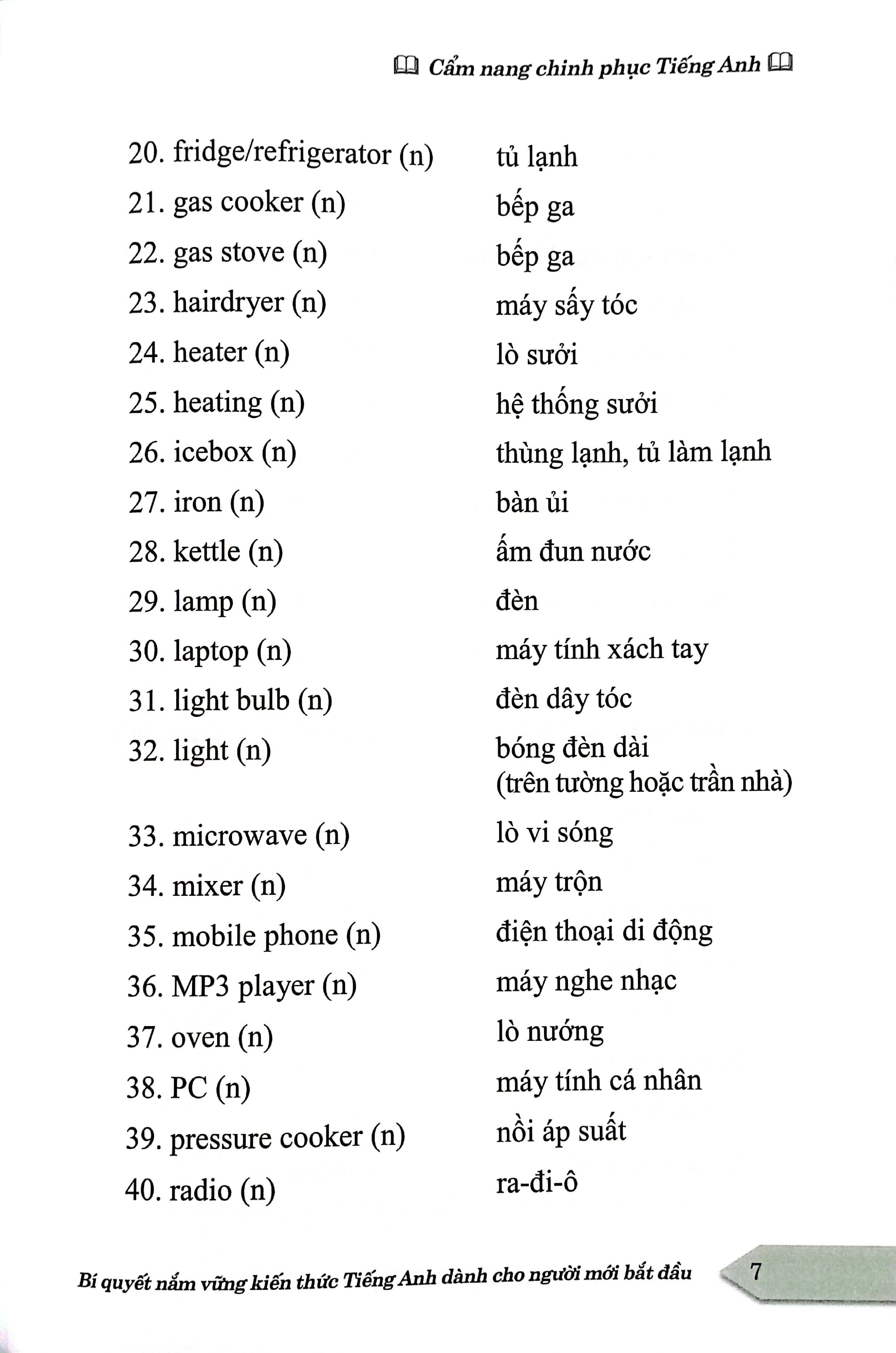 cẩm nang chinh phục tiếng anh - bí quyết nắm vững kiến thức tiếng anh dành cho người mới bắt đầu - Ảnh 6