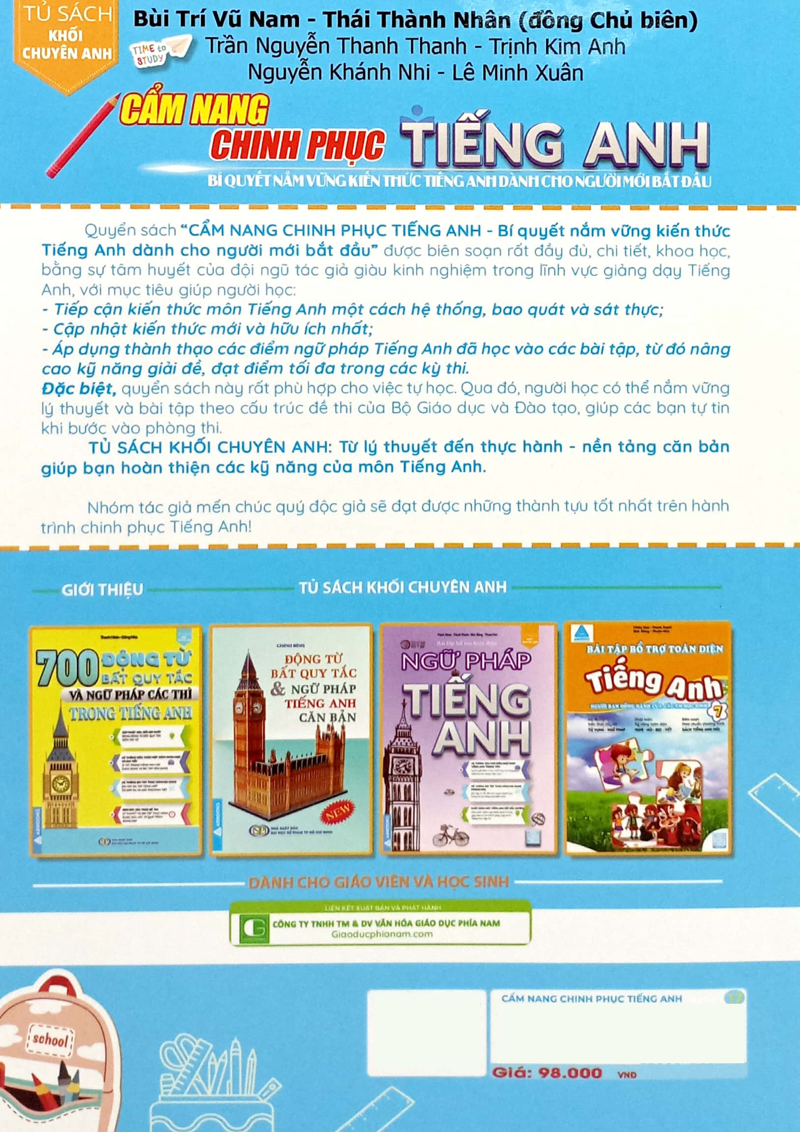 cẩm nang chinh phục tiếng anh - bí quyết nắm vững kiến thức tiếng anh dành cho người mới bắt đầu - Ảnh 7