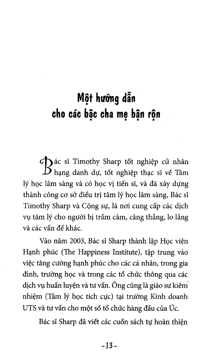 cẩm nang cho cha mẹ bận rộn - 100 cách giúp con hạnh phúc - Ảnh 3