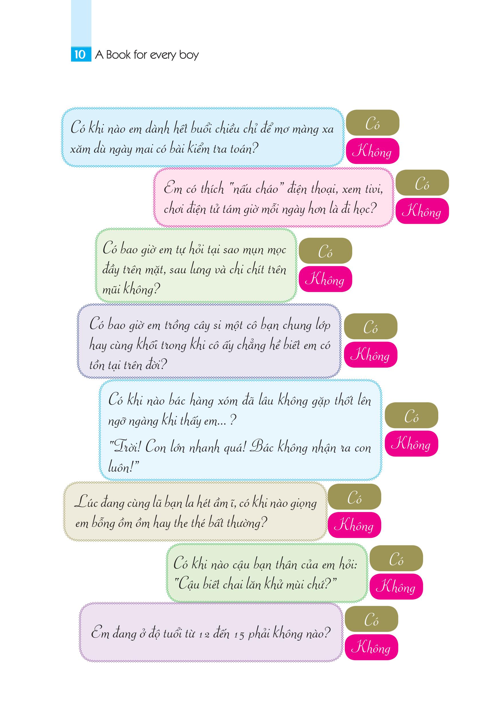 cẩm nang con trai (tái bản 2021) - Ảnh 5