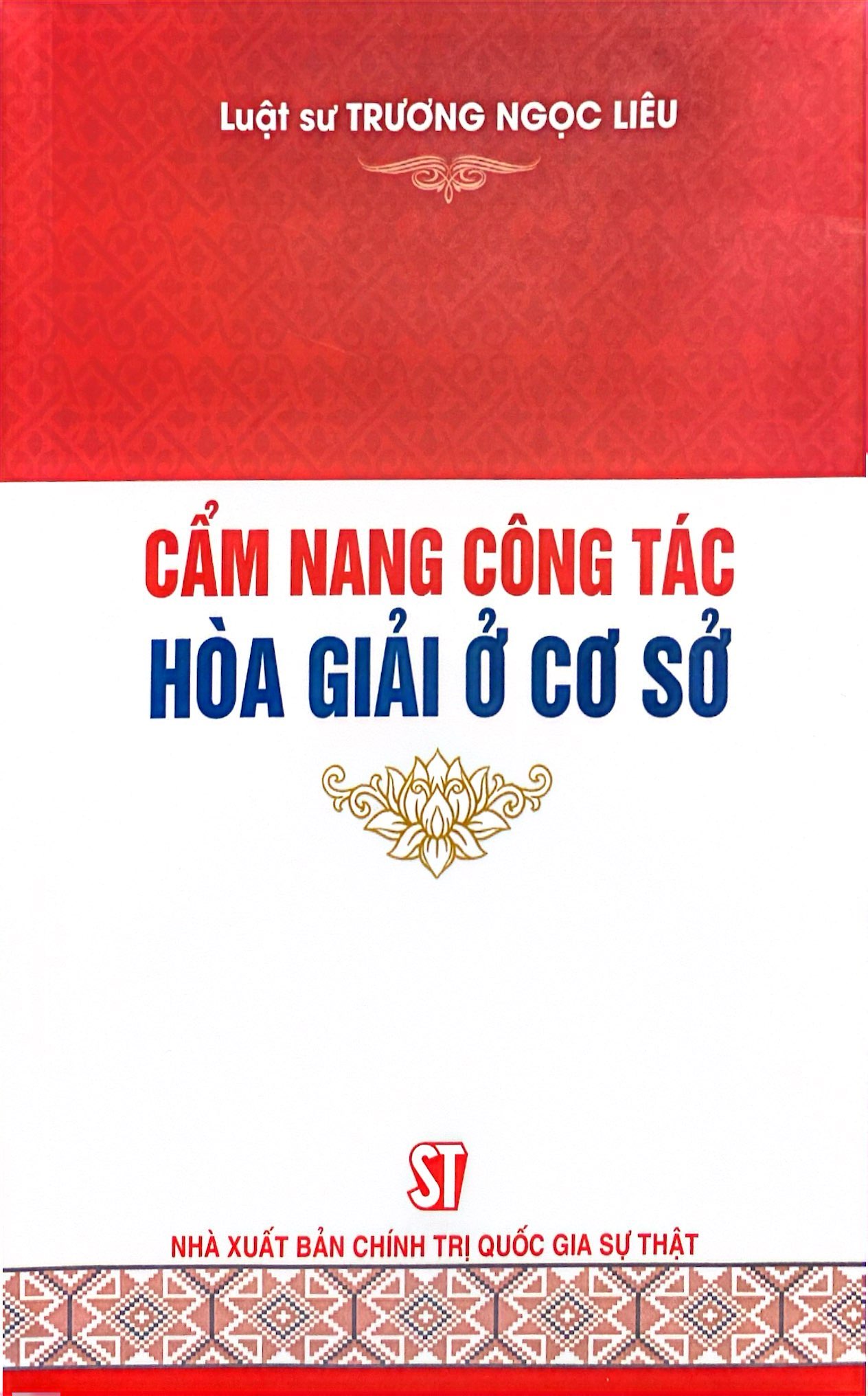 cẩm nang công tác hòa giải ở cơ sở - Ảnh 2