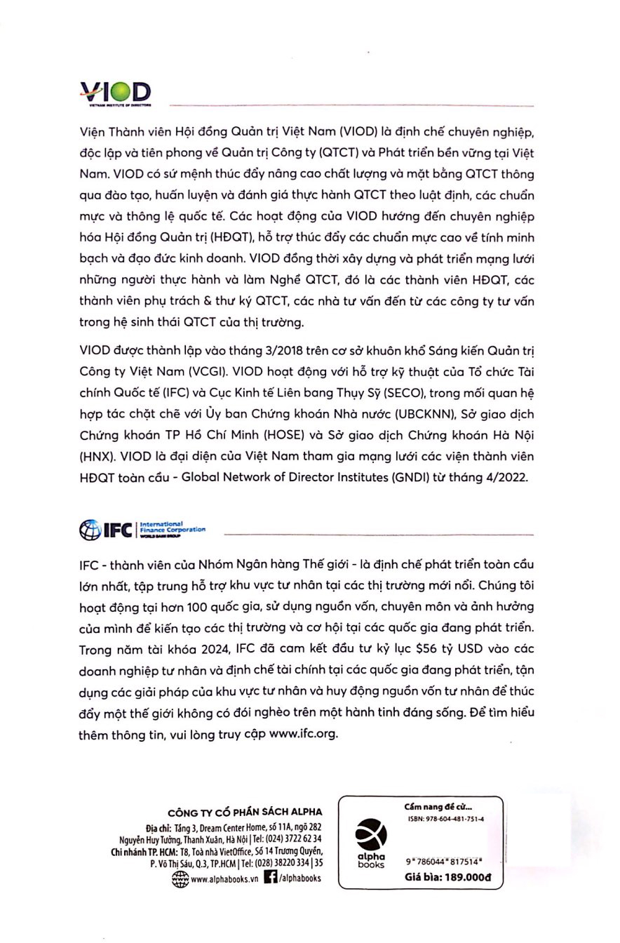 cẩm nang đề cử thành viên hội đồng quản trị - Ảnh 16