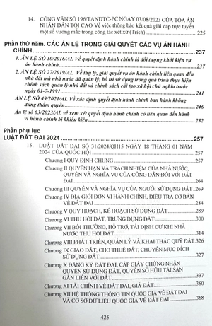 cấm nang giải quyết khiếu nại quyết định, hành vi, hành chính về đất đai tại tòa án và luật đất đai 2024 - Ảnh 6