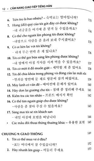 cẩm nang giao tiếp tiếng hàn (tái bản 2018) - Ảnh 8