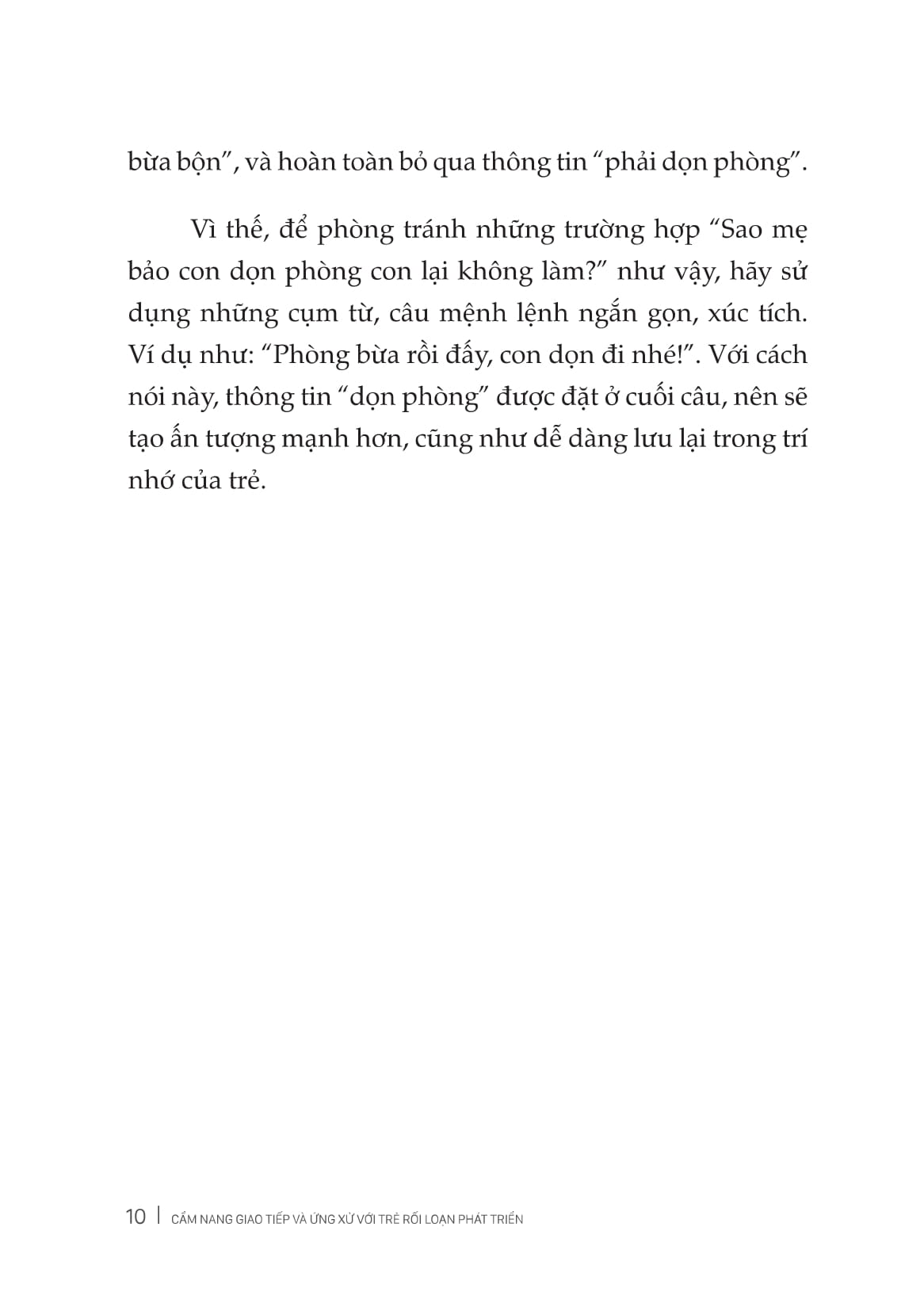 Cẩm Nang Giao Tiếp Và Ứng Xử Với Trẻ Rối Loạn Phát Triển - Ảnh 11