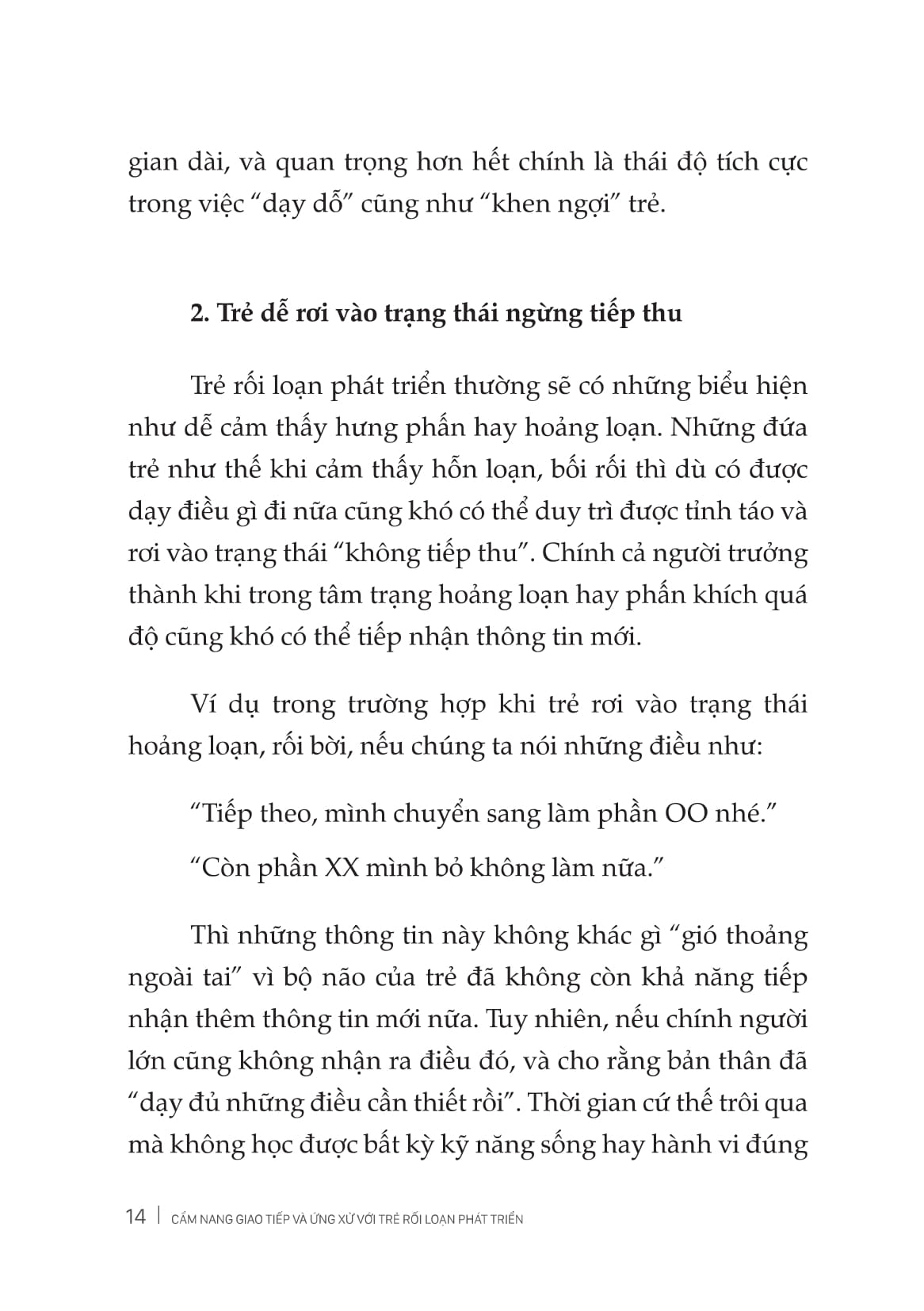 Cẩm Nang Giao Tiếp Và Ứng Xử Với Trẻ Rối Loạn Phát Triển - Ảnh 15