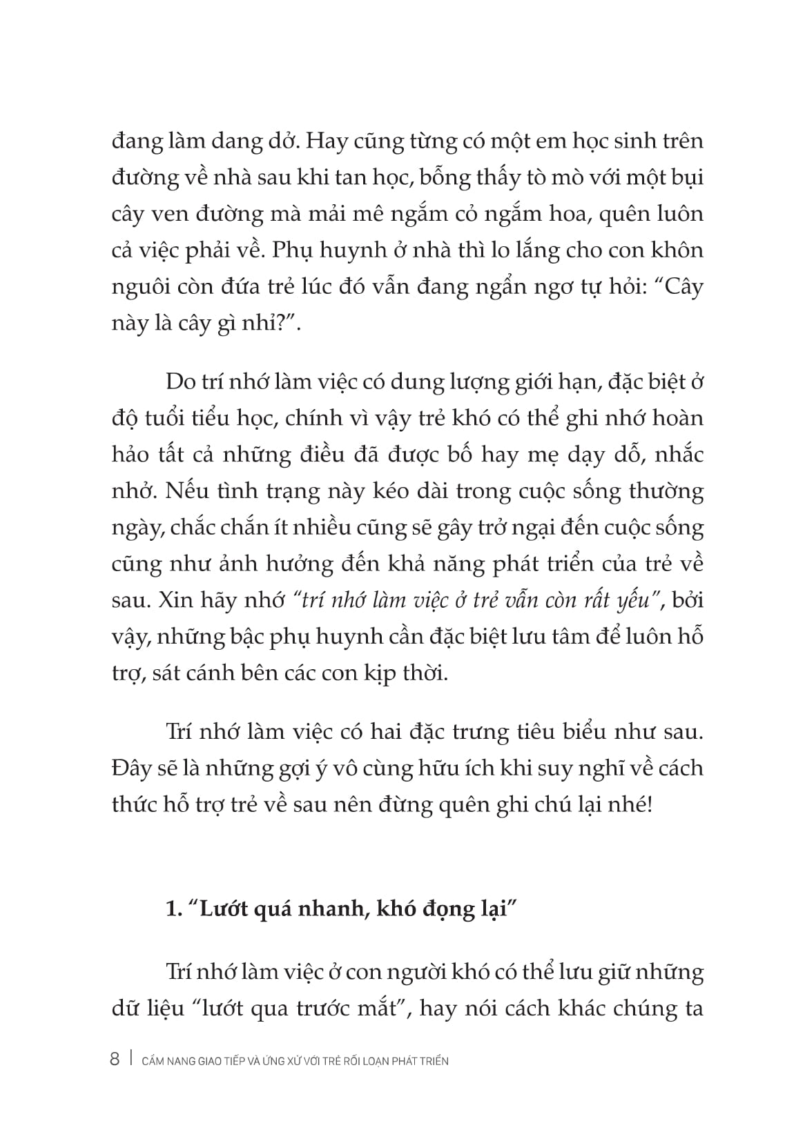Cẩm Nang Giao Tiếp Và Ứng Xử Với Trẻ Rối Loạn Phát Triển - Ảnh 9