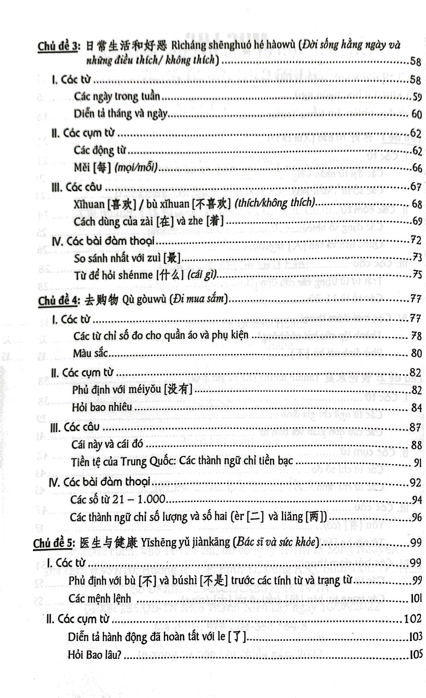 cẩm nang hướng dẫn tự học giao tiếp tiếng trung theo chủ đề - Ảnh 4
