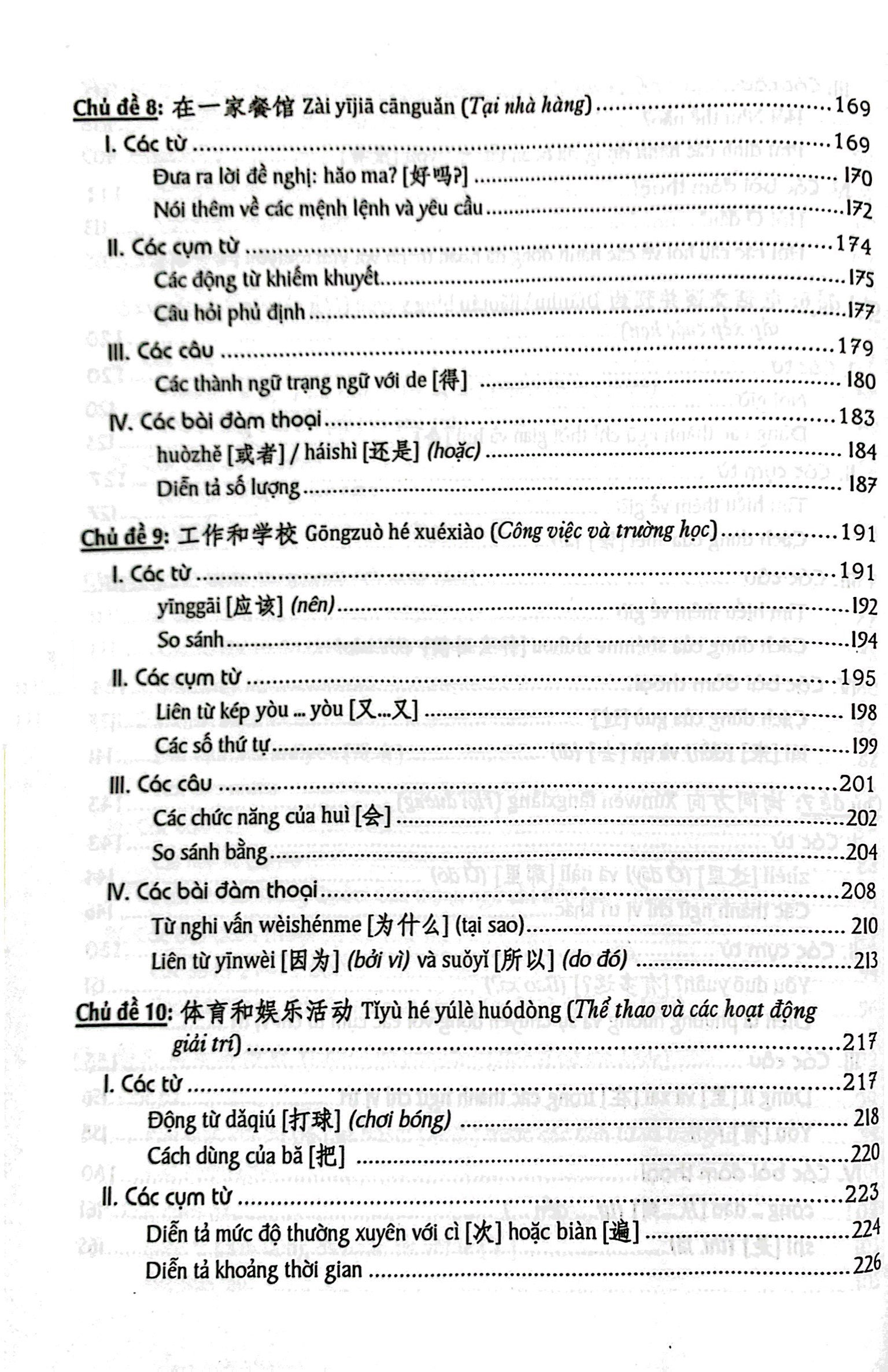 cẩm nang hướng dẫn tự học giao tiếp tiếng trung theo chủ đề - Ảnh 6