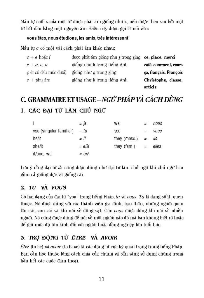 cẩm nang hướng dẫn tự học tiếng pháp - trình độ sơ cấp-trung cấp - Ảnh 10
