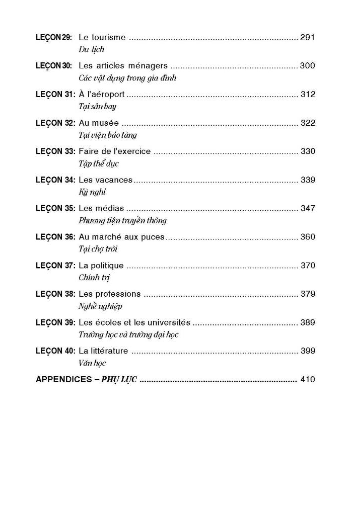 cẩm nang hướng dẫn tự học tiếng pháp - trình độ sơ cấp-trung cấp - Ảnh 6