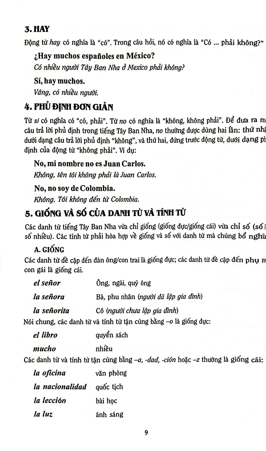 cẩm nang hướng dẫn tự học tiếng tây ban nha trình độ sơ cấp - trung cấp - Ảnh 10