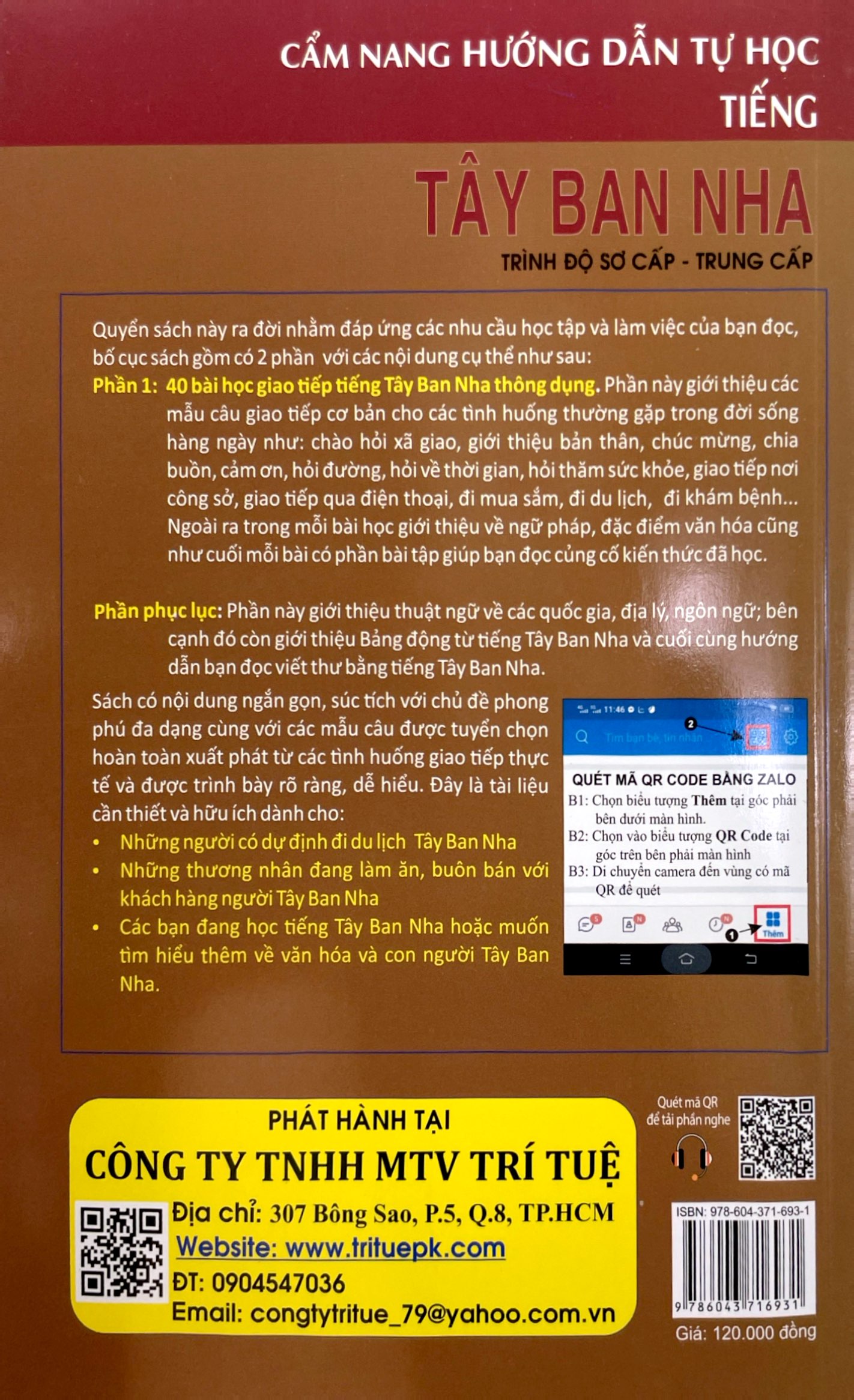 cẩm nang hướng dẫn tự học tiếng tây ban nha trình độ sơ cấp - trung cấp - Ảnh 11