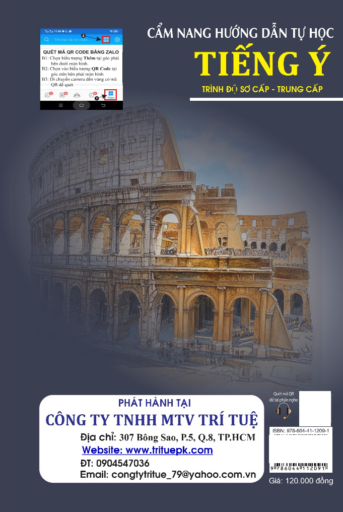 cẩm nang hướng dẫn tự học tiếng ý - trình độ sơ cấp-trung cấp - Ảnh 9