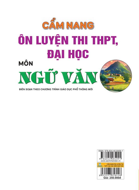 Câm Nang Ôn Luyện Thi THPT, Đại Học - Môn Ngữ Văn - Ảnh 4