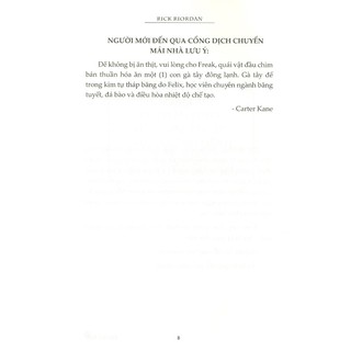 cẩm nang pháp sư nhà brookylyn - ngoại truyện series biên niên sử nhà kane - Ảnh 5