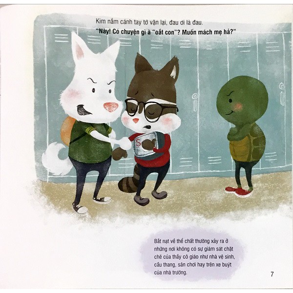 cẩm nang phòng chống bắt nạt học đường - bắt nạt về thể chất: đẩy bạn, không được nhé - Ảnh 4