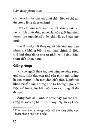 cẩm nang phóng sinh - Ảnh 8