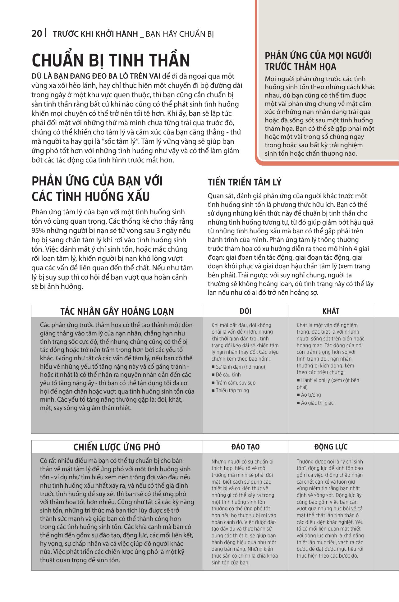 Cẩm Nang Sinh Tồn - Hơn 100 Kỹ Năng Sống Còn Cho Các Cuộc Phiêu Lưu Nơi Hoang Dã - Bìa Cứng - Tặng Kèm Bookmark + Thép Đa Năng + Bảng Kế Hoạch Hành Động Khẩn Cấp - Ảnh 28