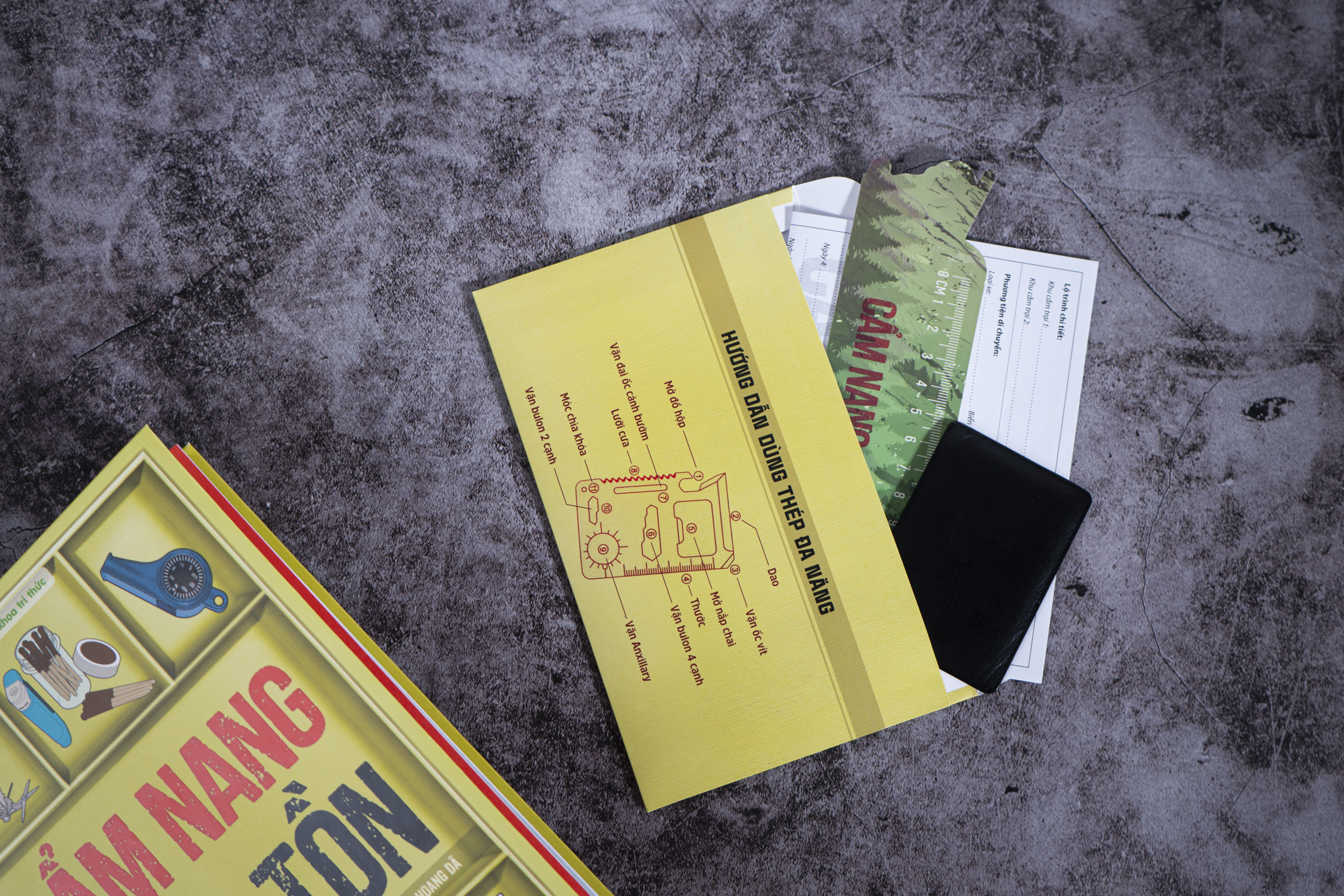 Cẩm Nang Sinh Tồn - Hơn 100 Kỹ Năng Sống Còn Cho Các Cuộc Phiêu Lưu Nơi Hoang Dã - Bìa Cứng - Tặng Kèm Bookmark + Thép Đa Năng + Bảng Kế Hoạch Hành Động Khẩn Cấp - Ảnh 8