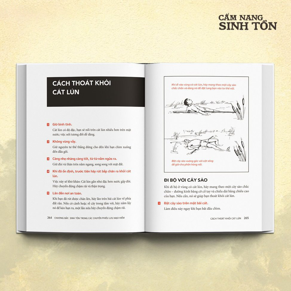 Cẩm Nang Sinh Tồn - The Worst-Case Scenario Survival Handbook - Những Kỹ Năng Thoát Hiểm Cần Phải Biết Trước Khi Quá Muộn - Ảnh 5