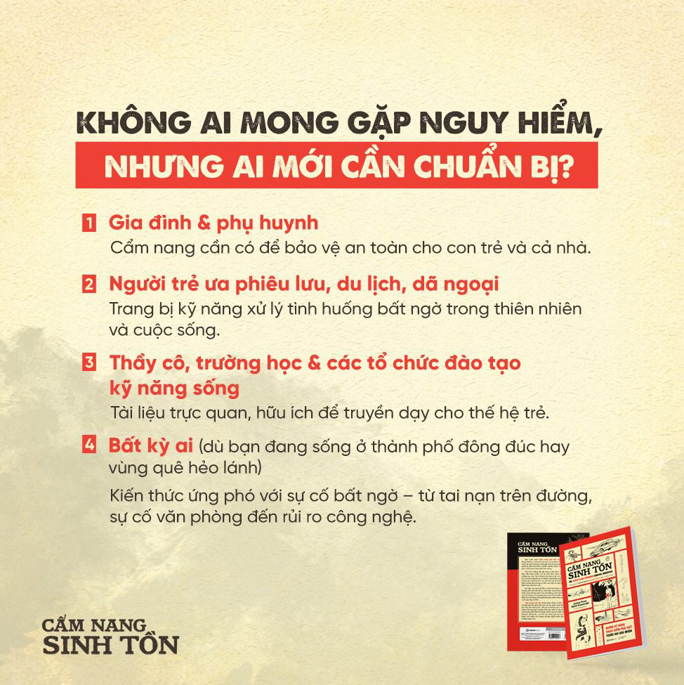 Cẩm Nang Sinh Tồn - The Worst-Case Scenario Survival Handbook - Những Kỹ Năng Thoát Hiểm Cần Phải Biết Trước Khi Quá Muộn - Ảnh 6