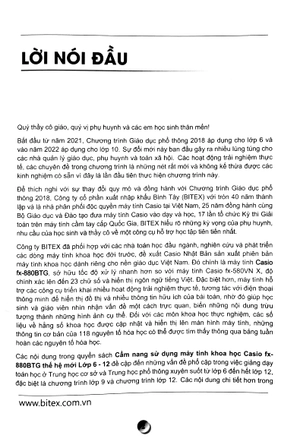 cẩm nang sử dụng máy tính khoa học casio fx-880btg thế hệ mới lớp 6-12 - Ảnh 5