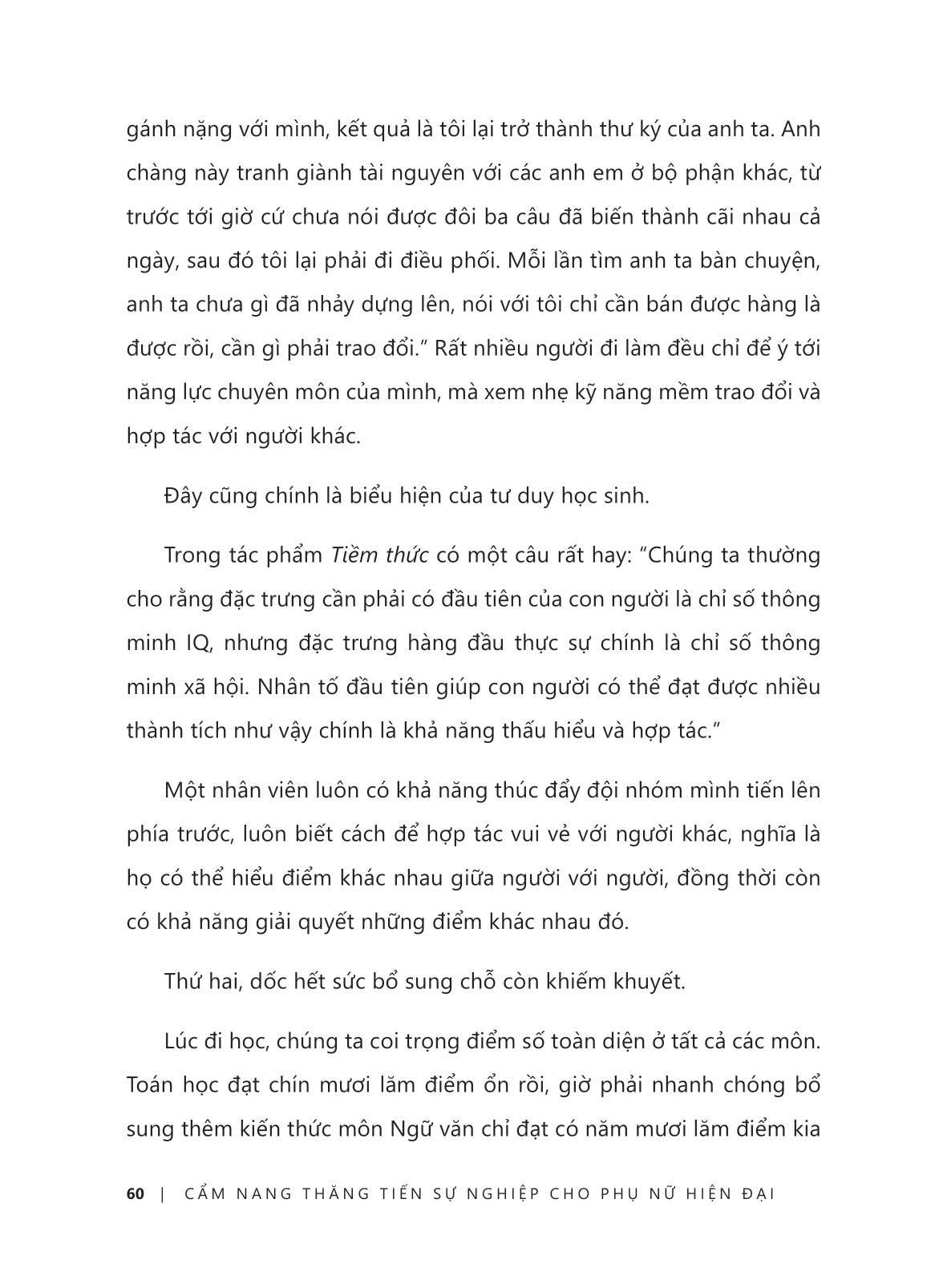 cẩm nang thăng tiến sự nghiệp cho phụ nữ hiện đại - Ảnh 14