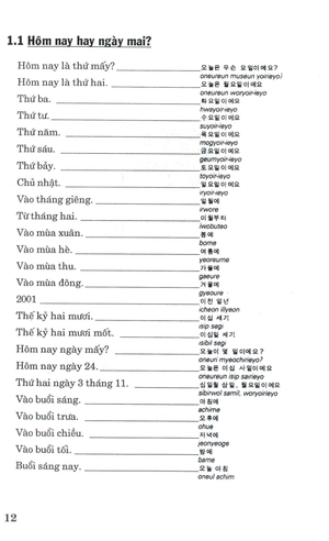 cẩm nang tiếng hàn quốc cho người đi du lịch - Ảnh 3