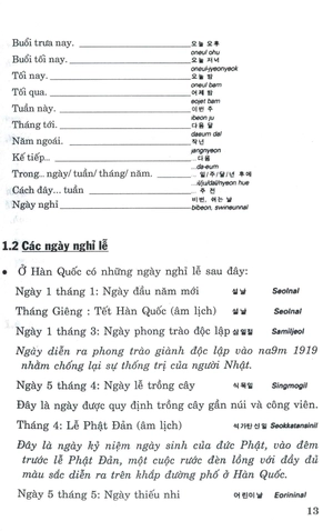cẩm nang tiếng hàn quốc cho người đi du lịch - Ảnh 4