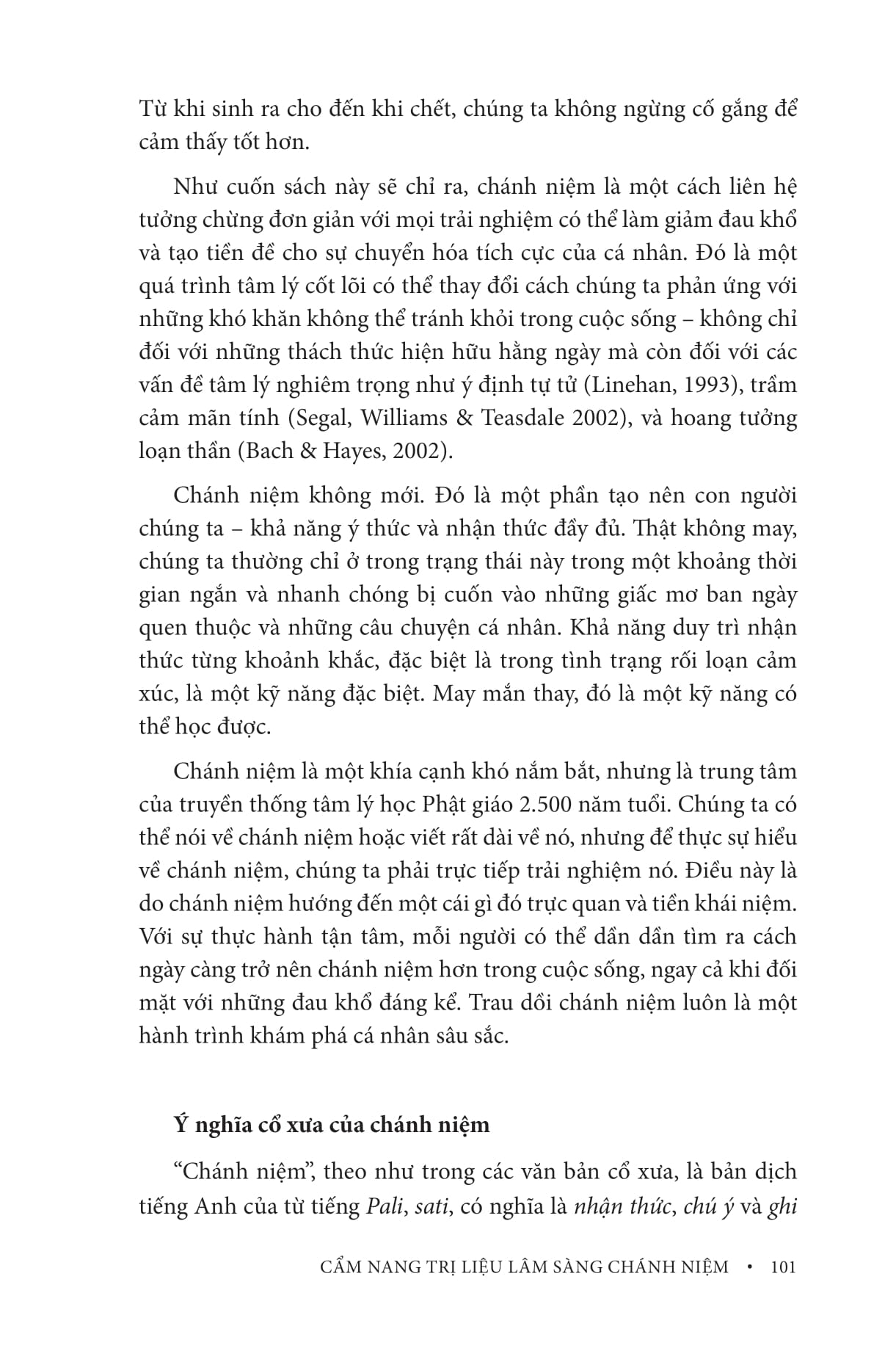 Cẩm Nang Trị Liệu Lâm Sàng Chánh Niệm - Ảnh 4