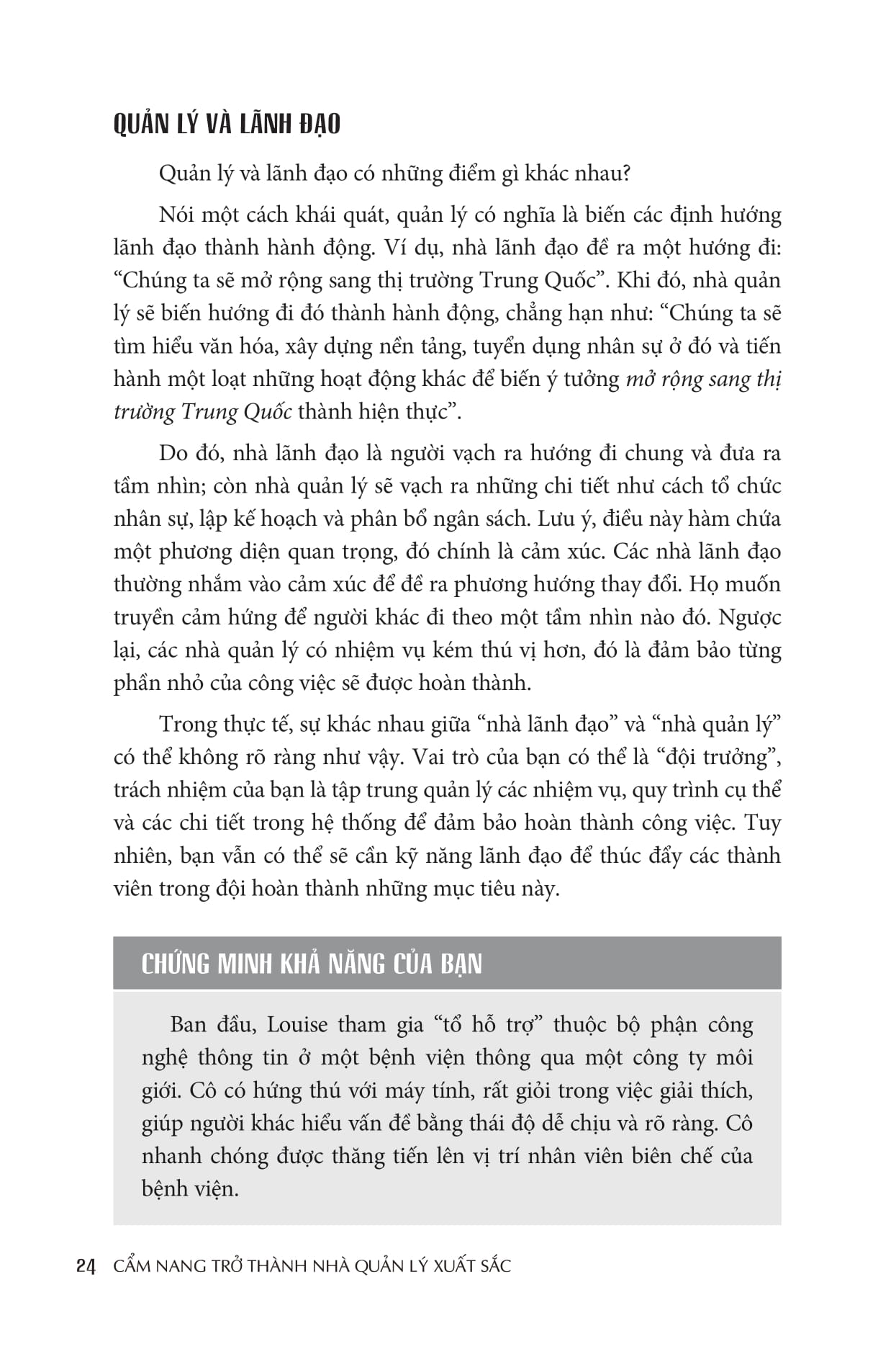 cẩm nang trở thành nhà quản lý xuất sắc - Ảnh 13