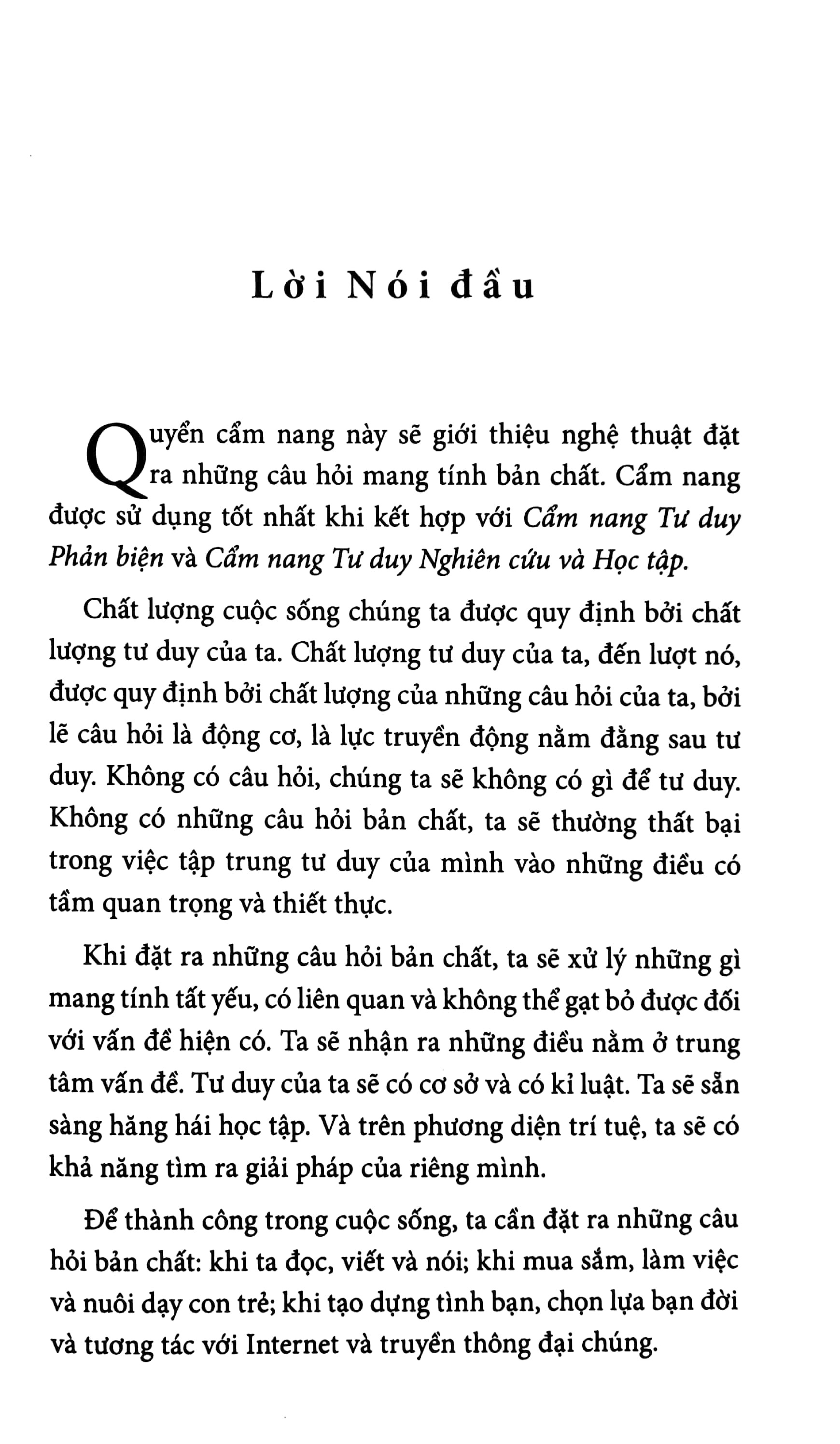 cẩm nang tư duy đặt câu hỏi bản chất (tái bản 2024) - Ảnh 5