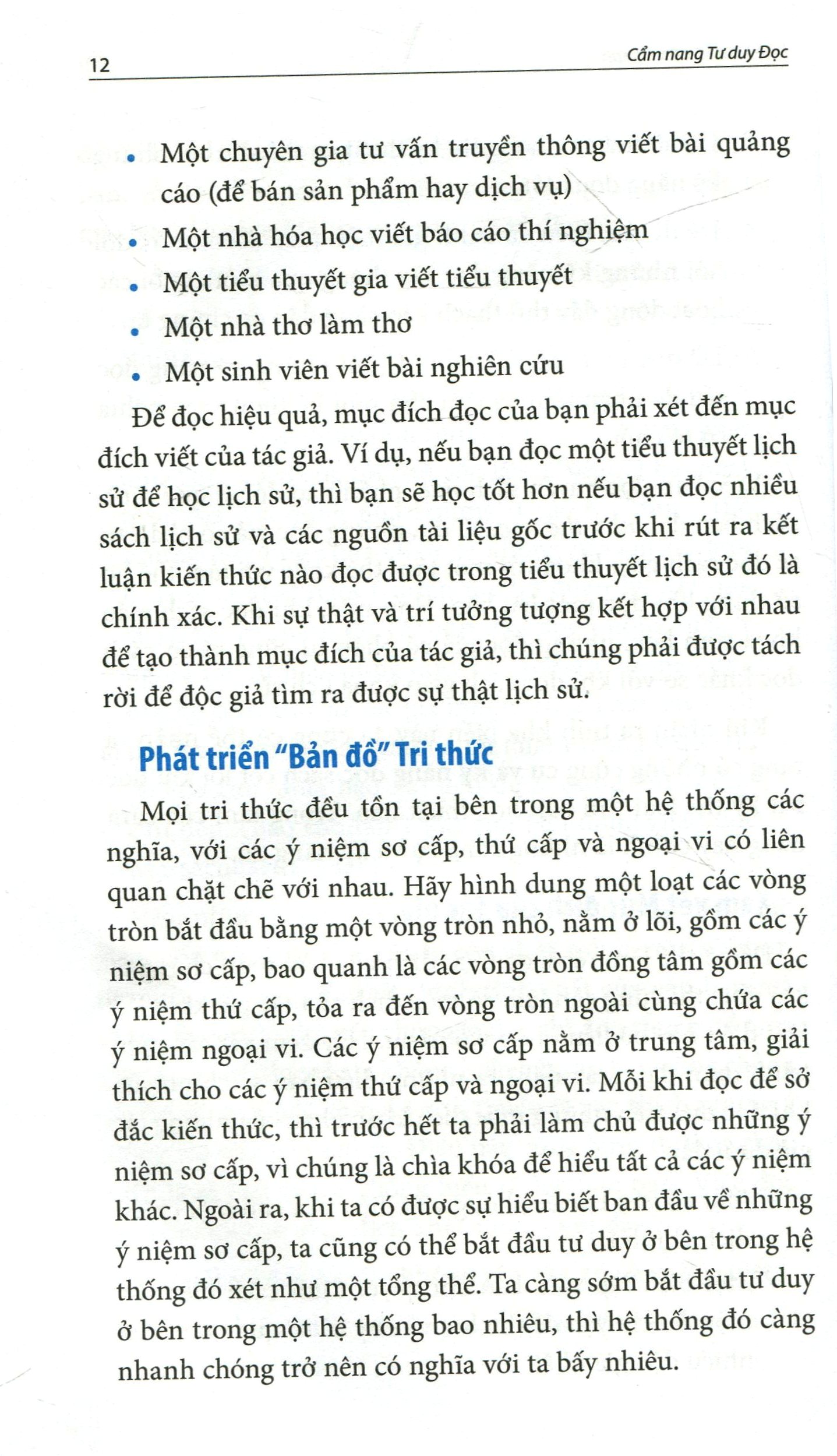 cẩm nang tư duy đọc (tái bản 2019) - Ảnh 7