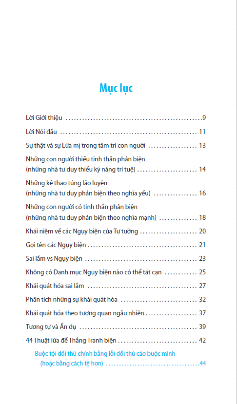 cẩm nang tư duy ngụy biện - nghệ thuật đánh lừa và thao túng (tái bản 2023 ) - Ảnh 4