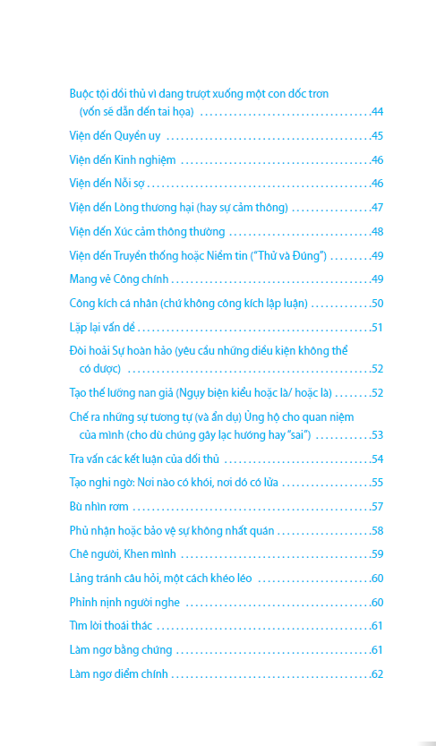 cẩm nang tư duy ngụy biện - nghệ thuật đánh lừa và thao túng (tái bản 2023 ) - Ảnh 5