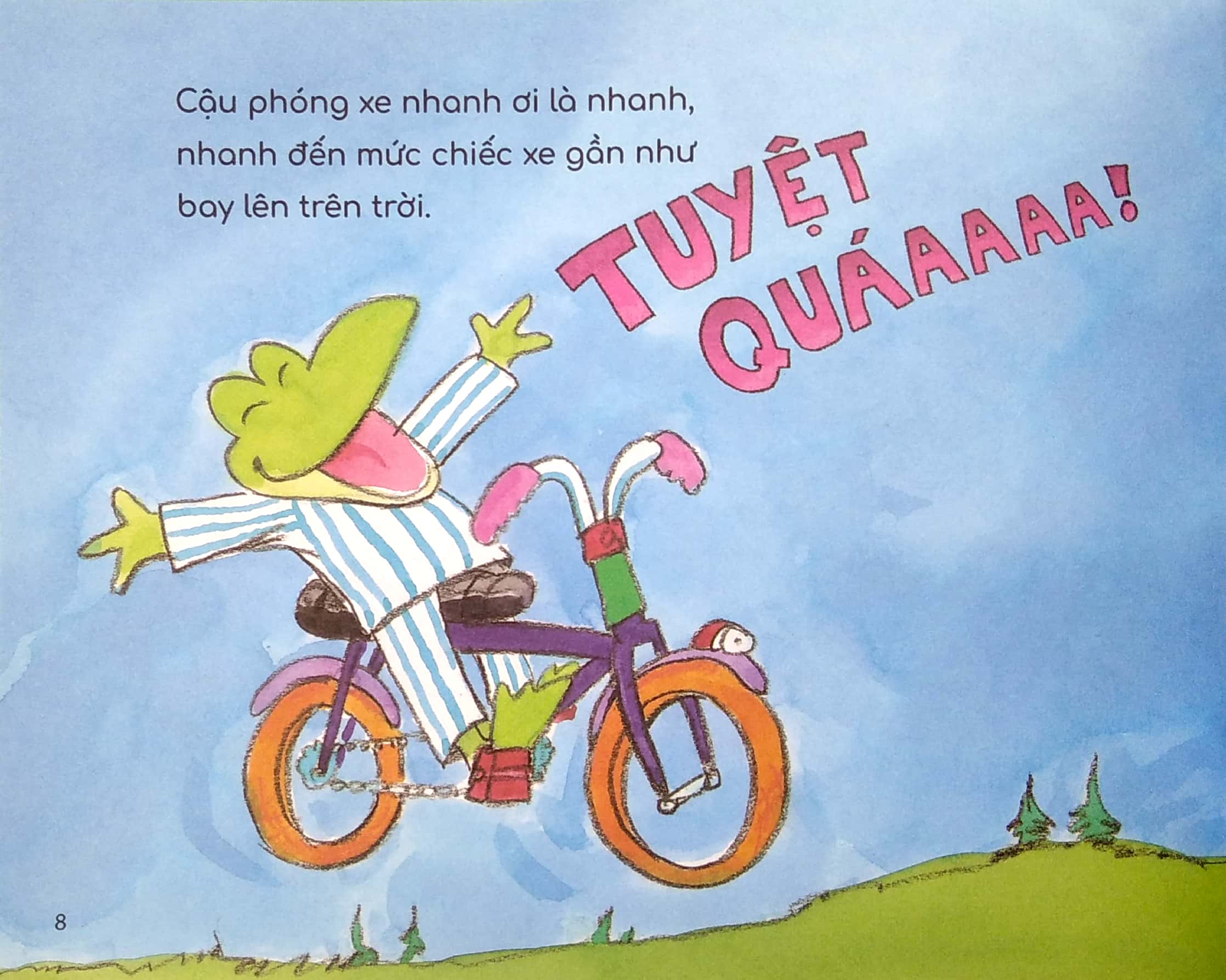 cẩm nang tự lập tuổi mẫu giáo - đi xe đạp vèo vèo - Ảnh 6