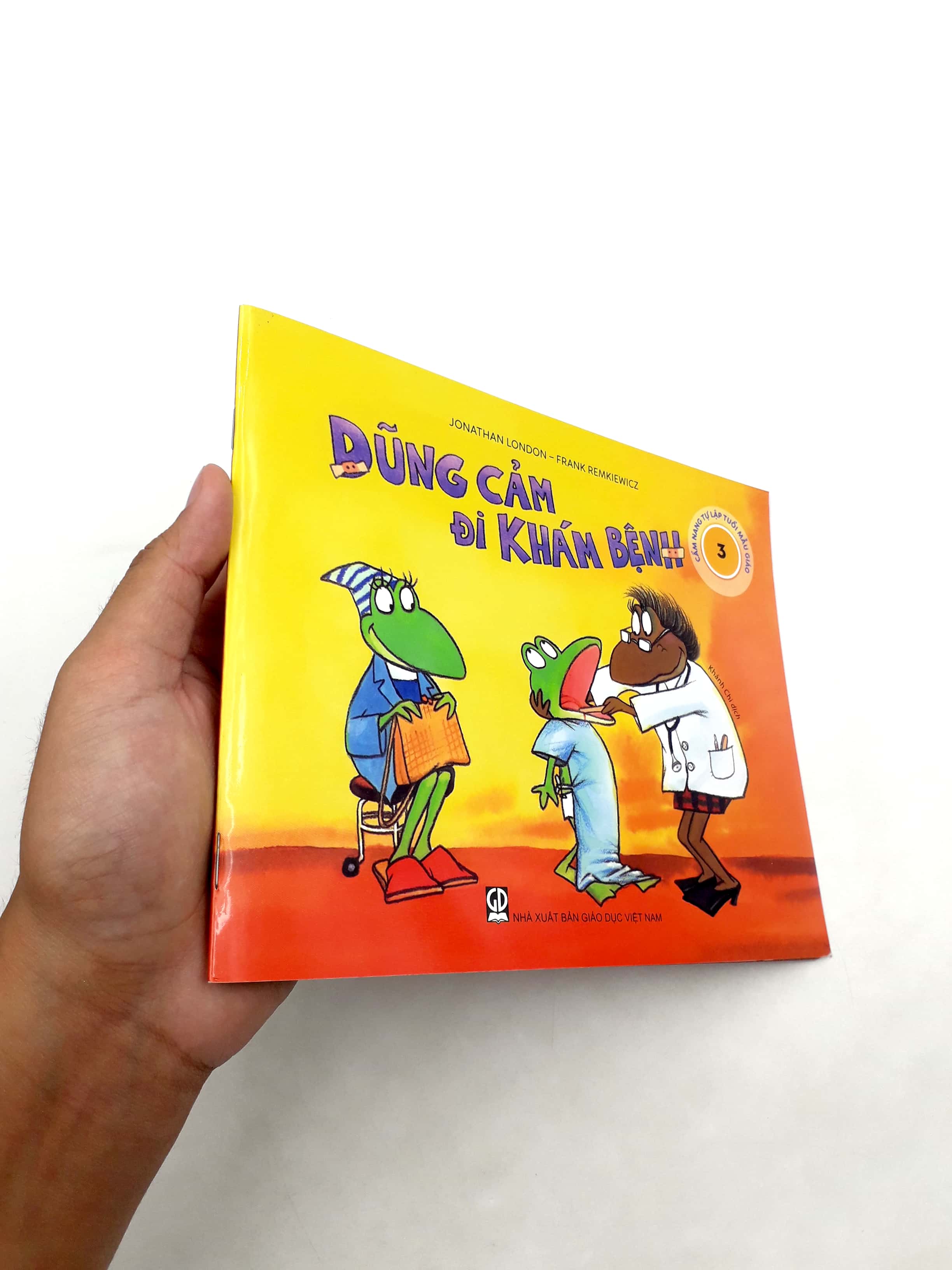 cẩm nang tự lập tuổi mẫu giáo - dũng cảm đi khám bệnh - Ảnh 9