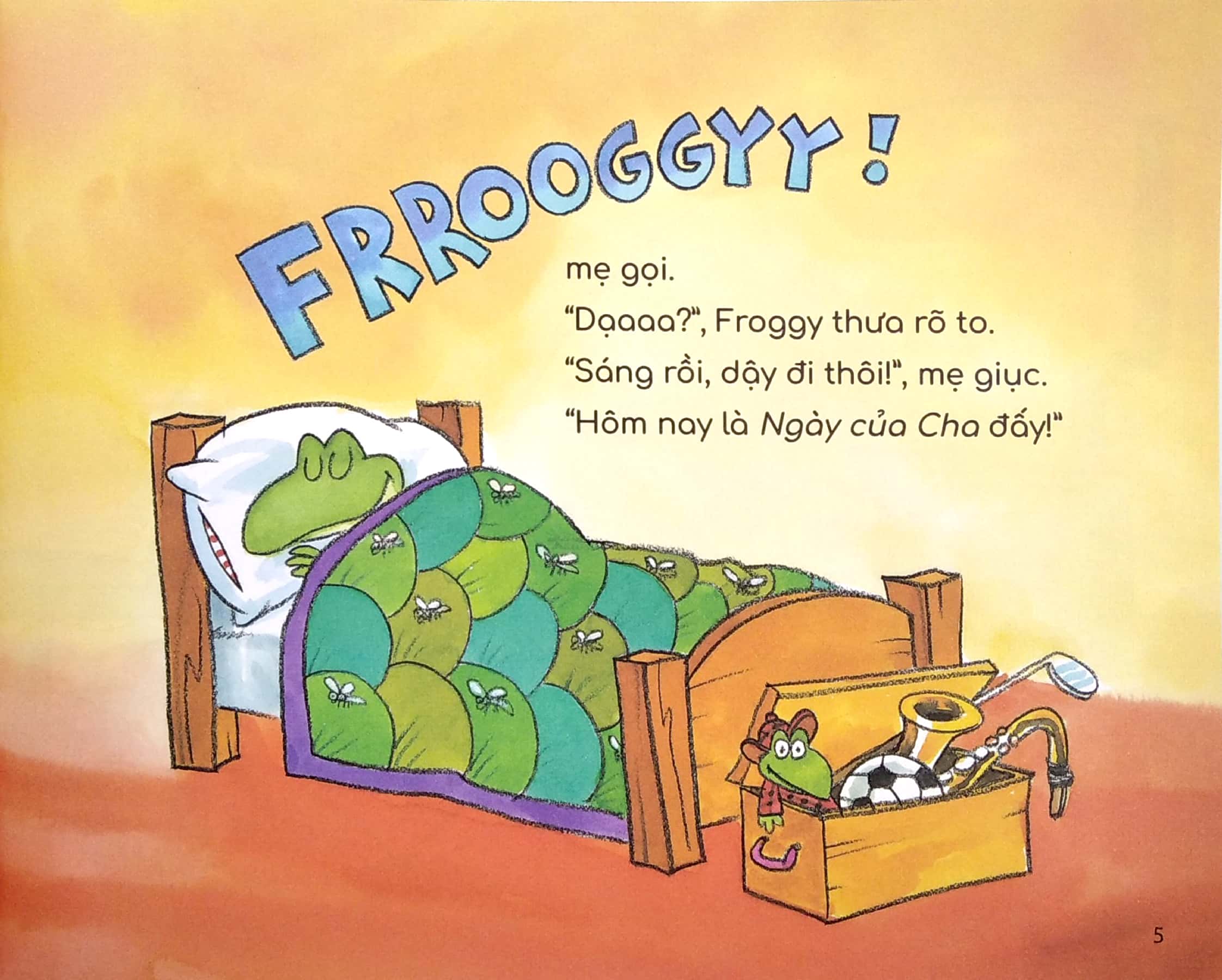 cẩm nang tự lập tuổi mẫu giáo - ngày của cha vui quá - Ảnh 3