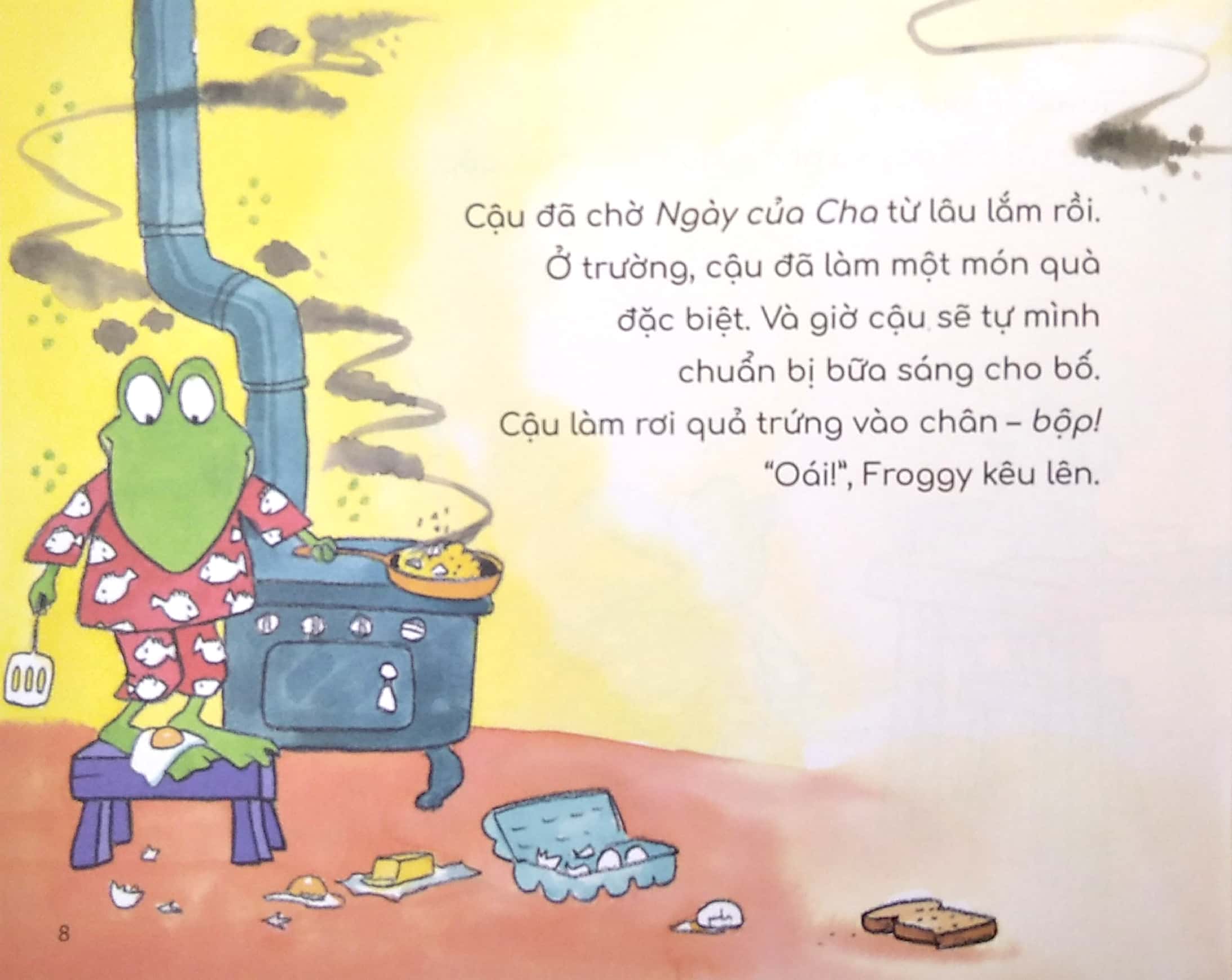 cẩm nang tự lập tuổi mẫu giáo - ngày của cha vui quá - Ảnh 5