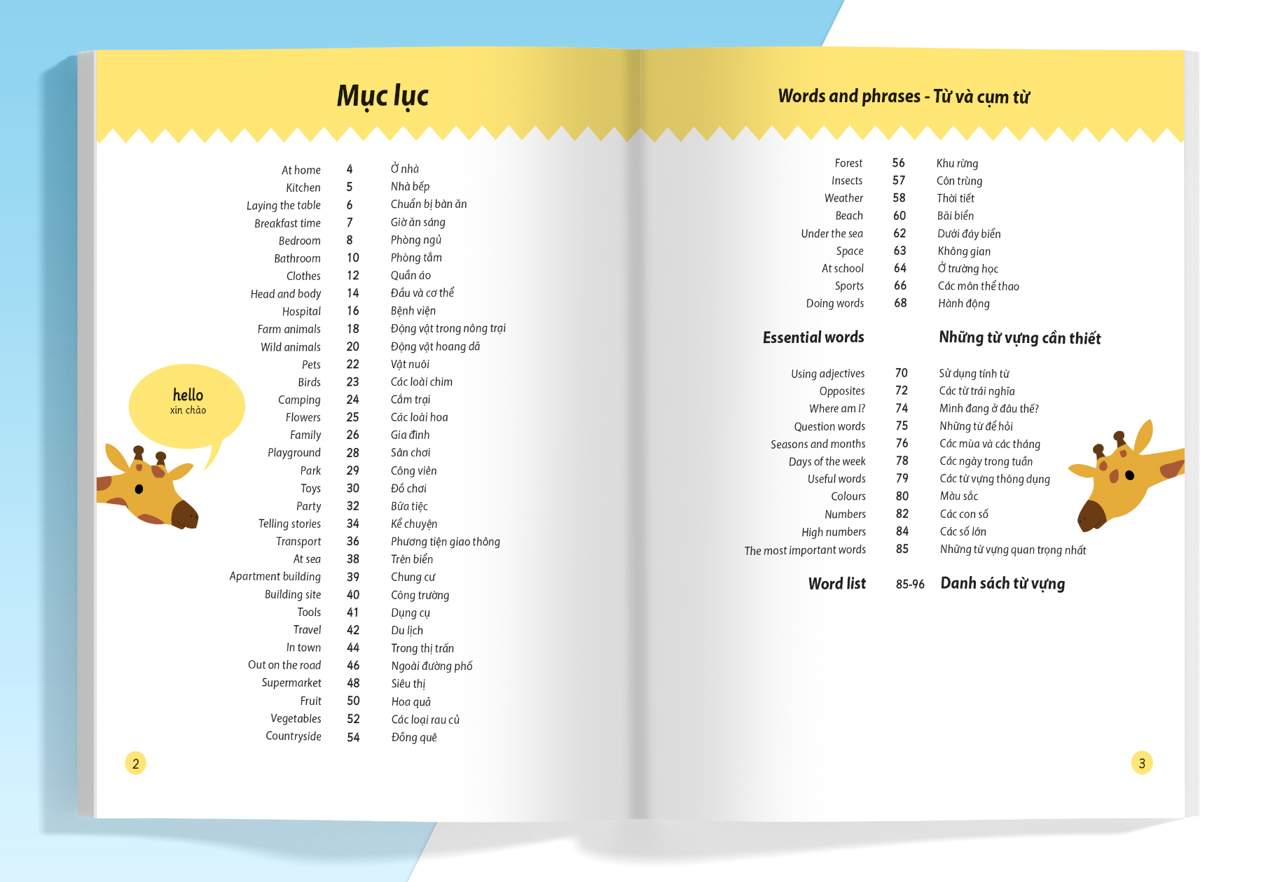 cẩm nang từ vựng tiếng anh cho trẻ em - Ảnh 5