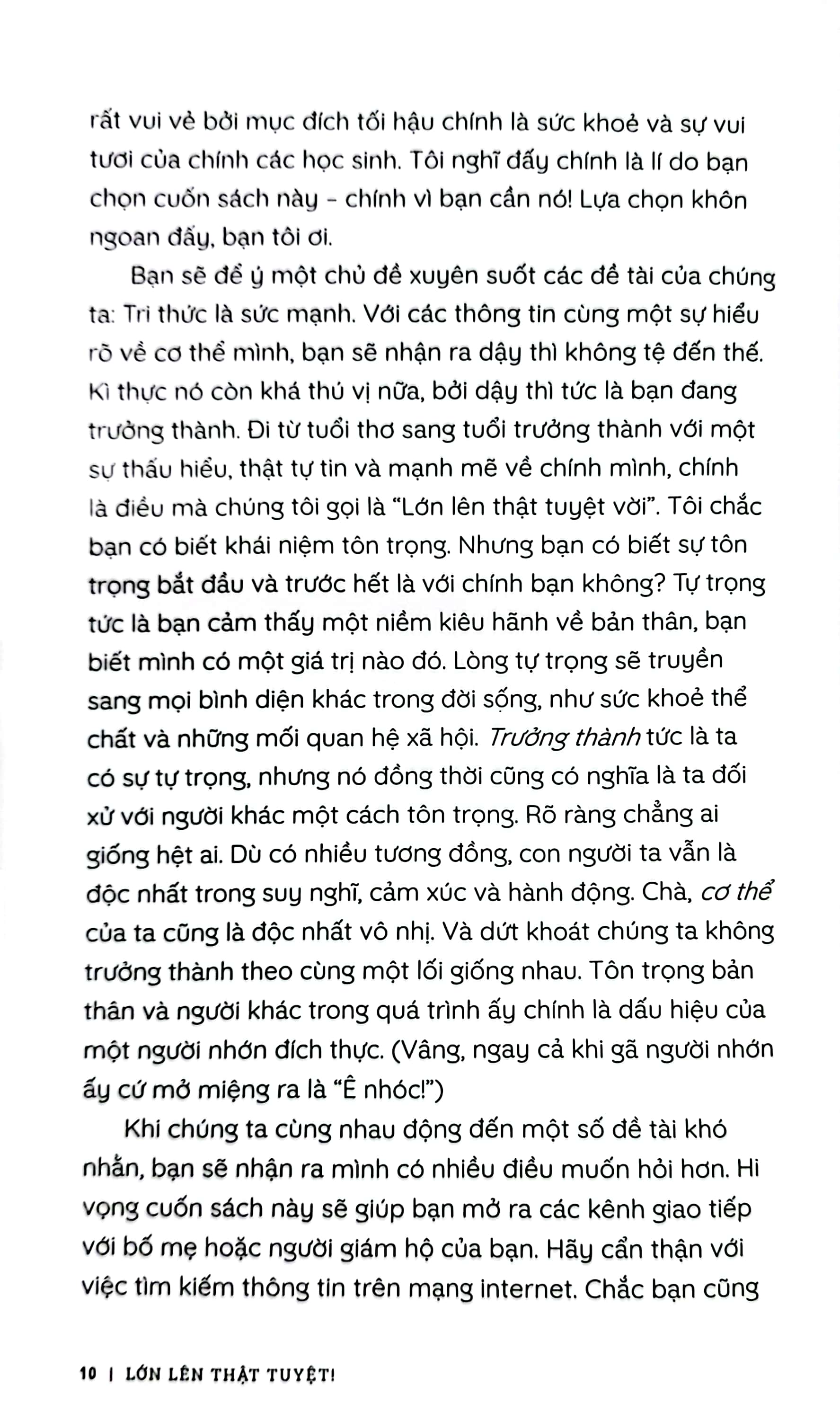 cẩm nang tuổi dậy thì - lớn lên thật tuyệt - dành cho bạn trai - Ảnh 6