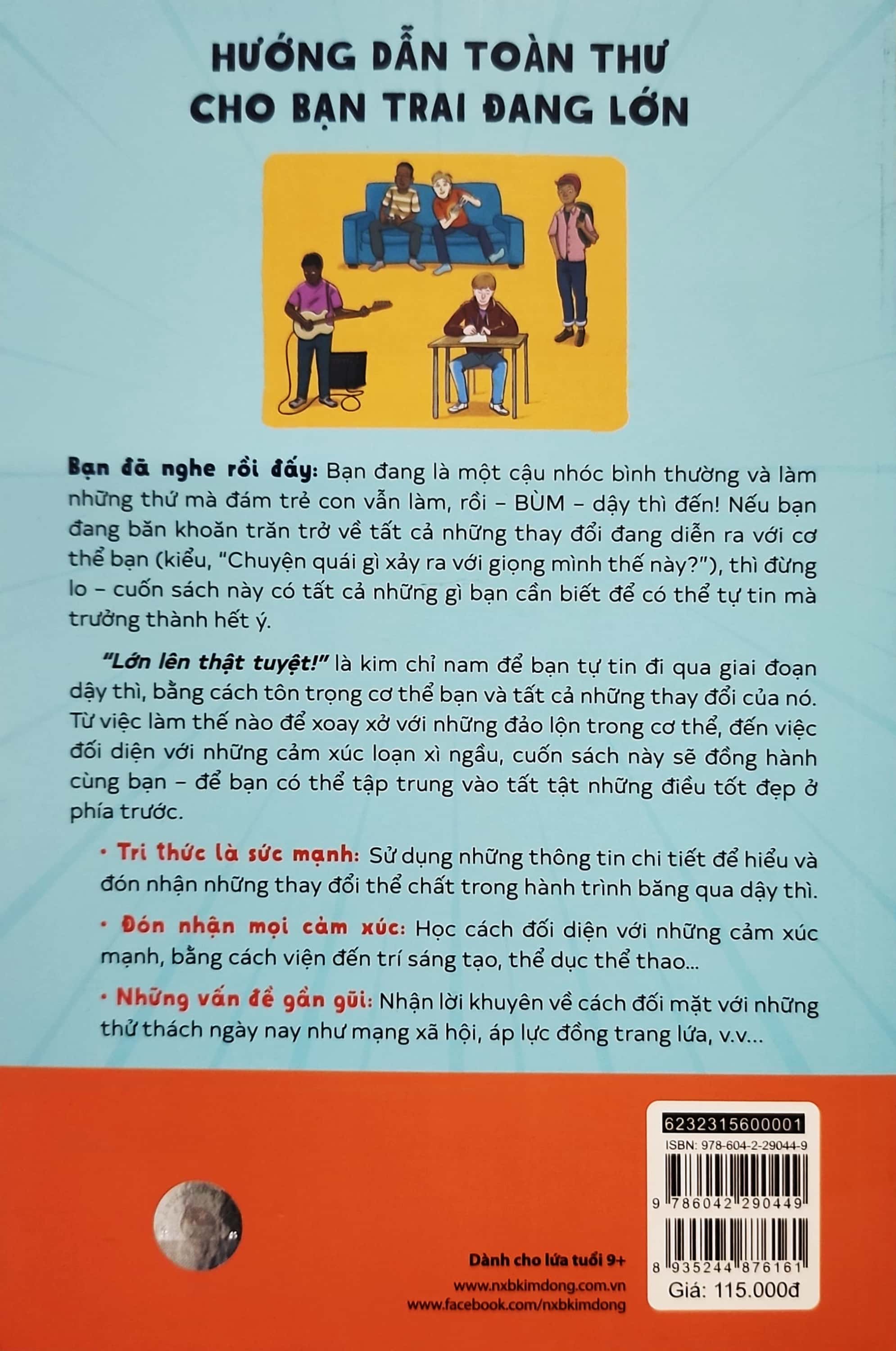 cẩm nang tuổi dậy thì - lớn lên thật tuyệt - dành cho bạn trai - Ảnh 7