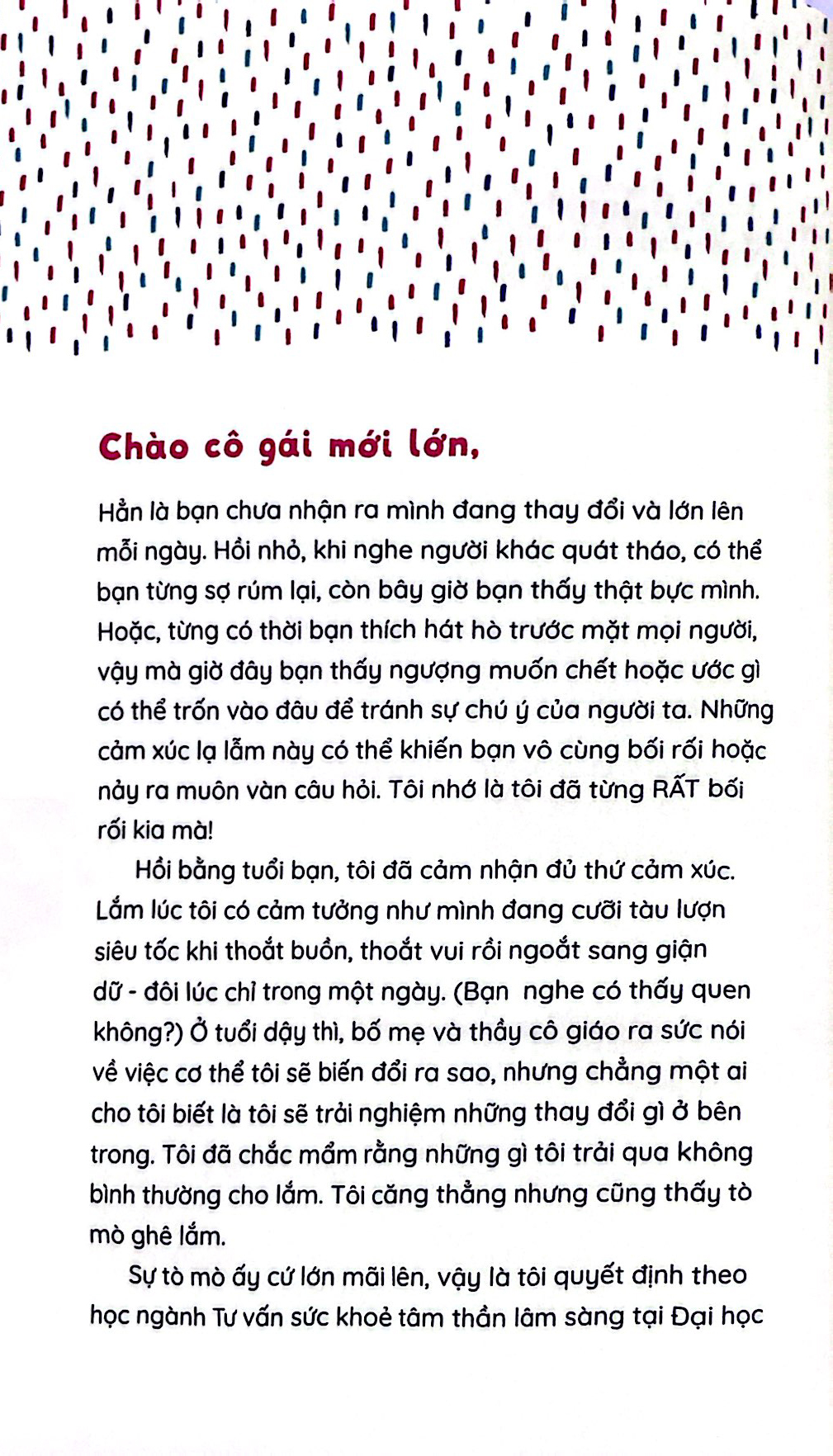 cẩm nang tuổi dậy thì - nâng niu cảm xúc - dành cho bạn gái - Ảnh 4