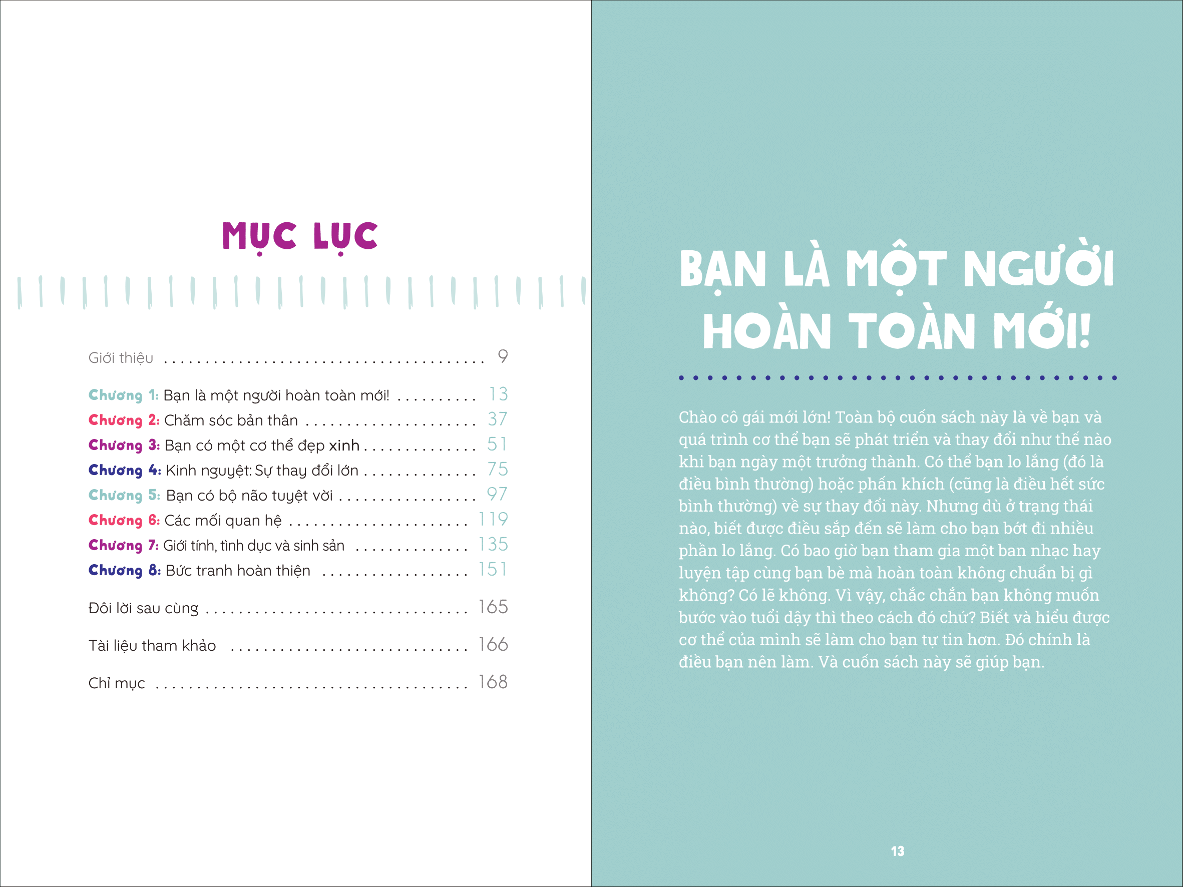 cẩm nang tuổi dậy thì - yêu thương cơ thể - dành cho bạn gái - Ảnh 2