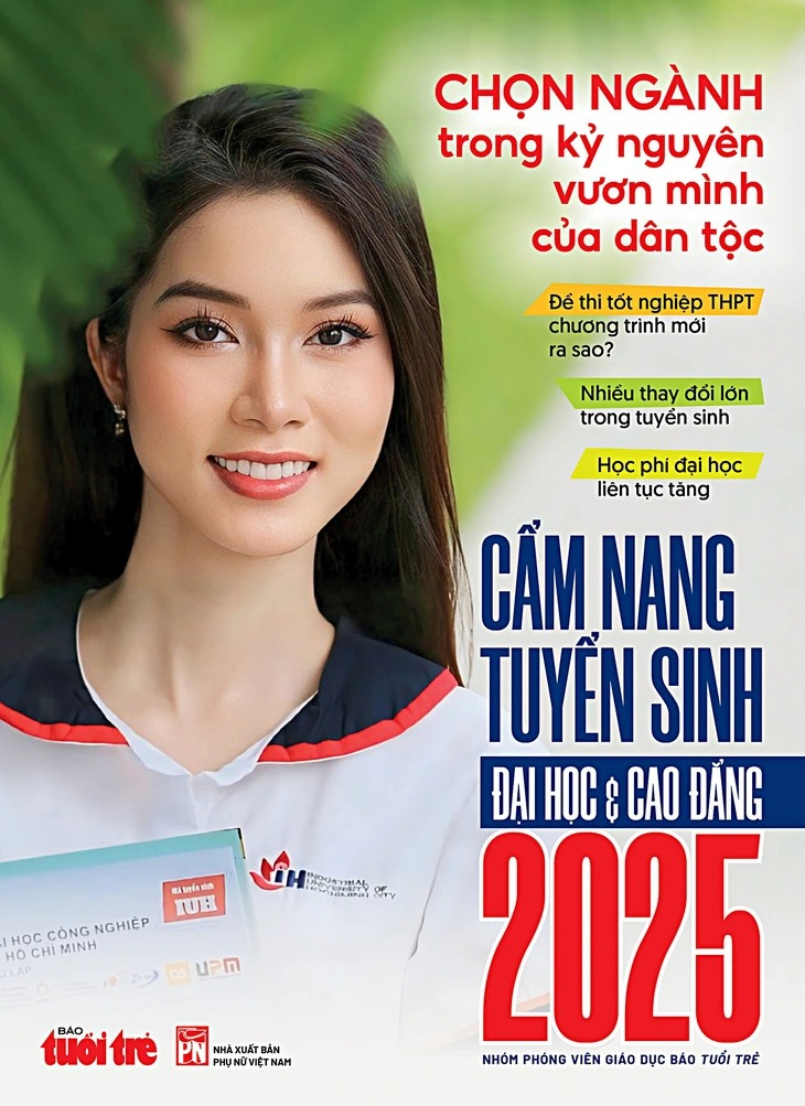 cẩm nang tuyển sinh đại học và cao đẳng 2025 - báo tuổi trẻ - Ảnh 2
