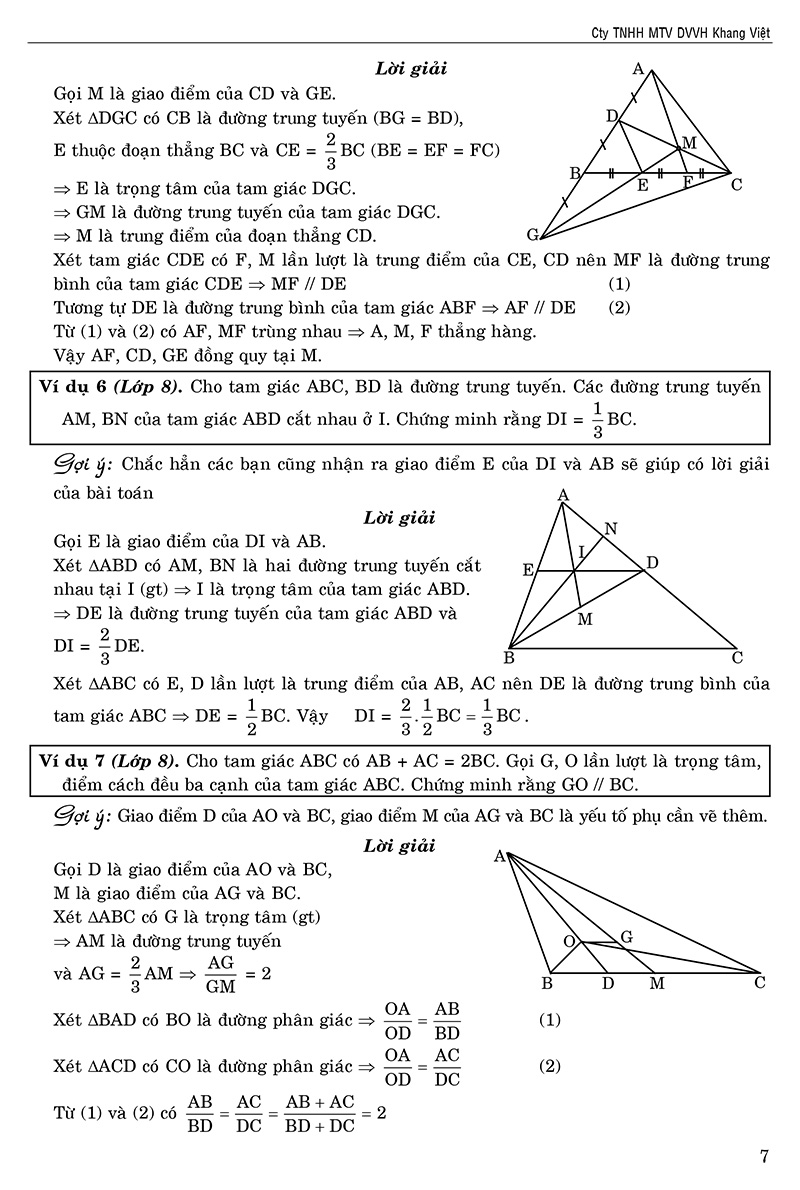 cẩm nang vẽ thêm hình phụ trong giải toán hình học phẳng (tái bản 2020) - Ảnh 5