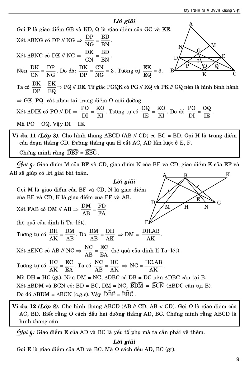cẩm nang vẽ thêm hình phụ trong giải toán hình học phẳng (tái bản 2020) - Ảnh 7