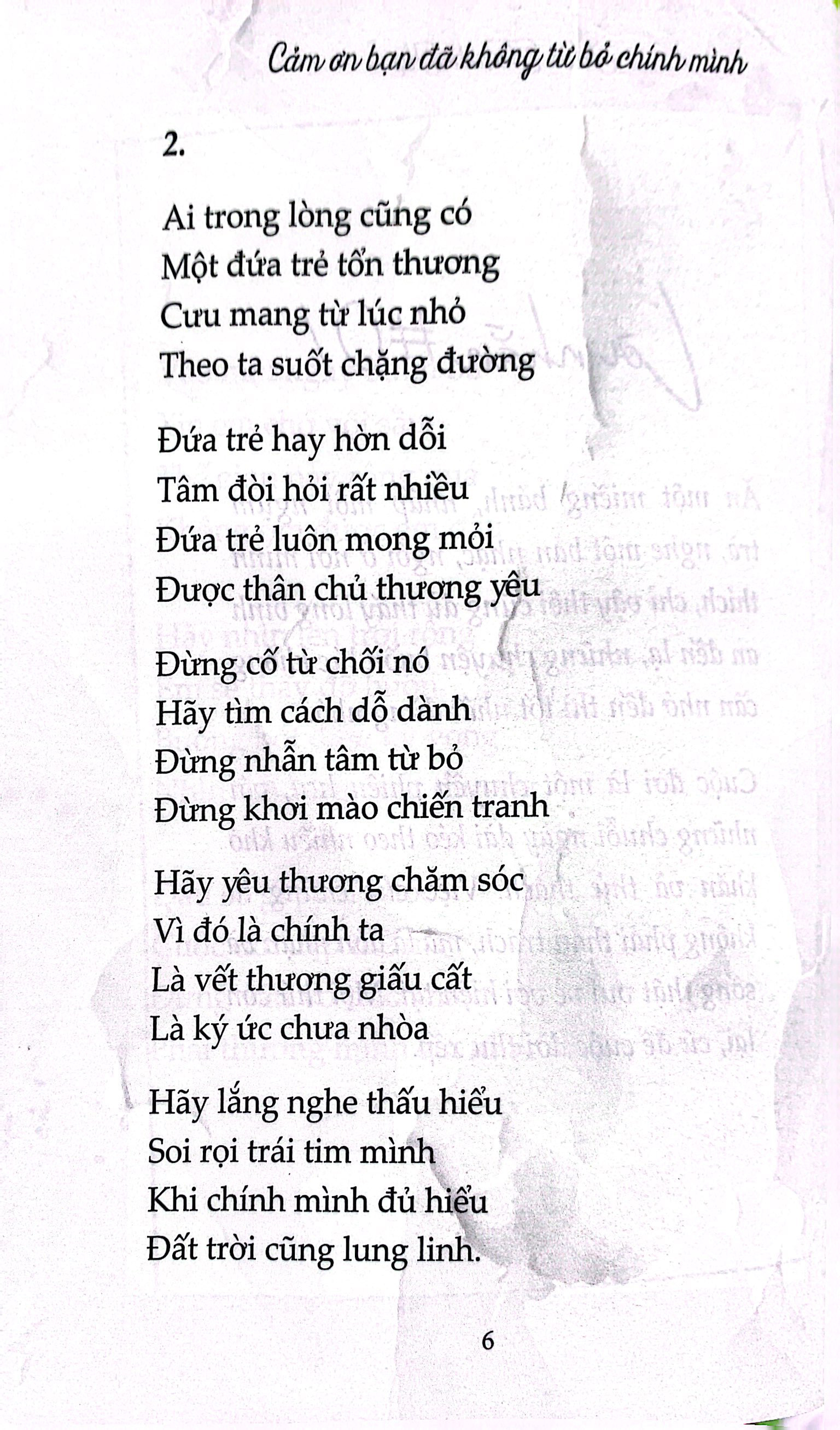 cảm ơn bạn đã không từ bỏ chính mình - Ảnh 5